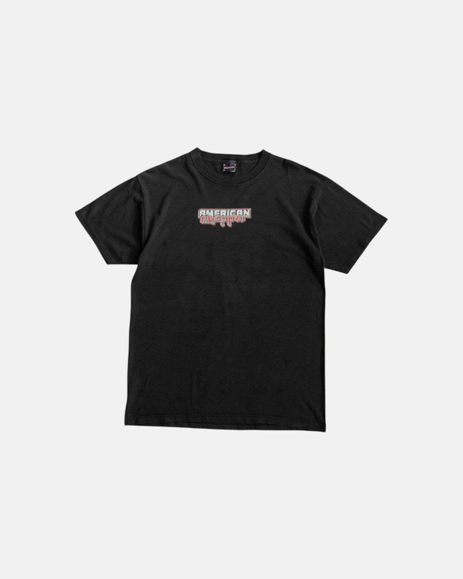(L) VINTAGE CHOPPER FIREBIKE FADED TEE