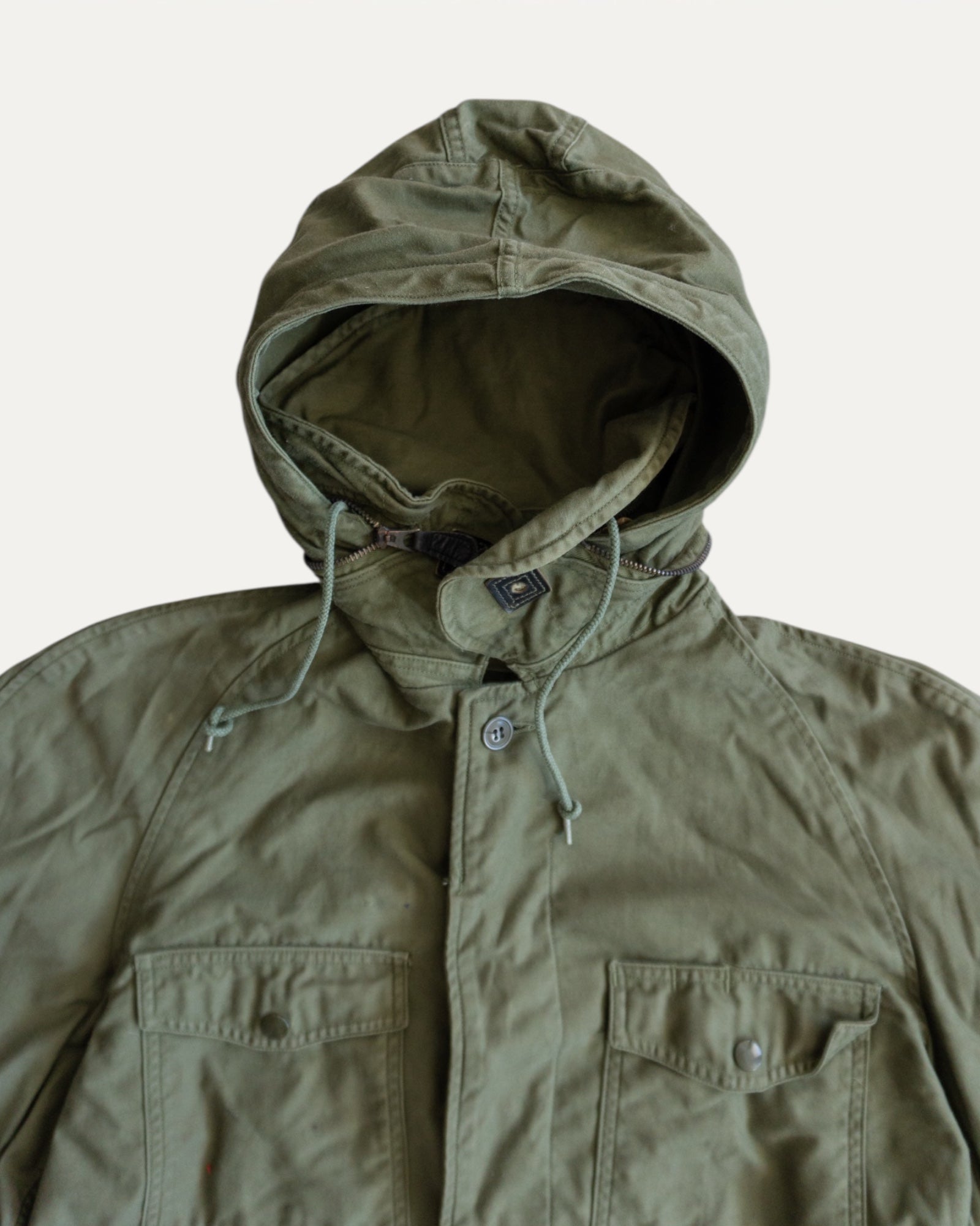 (M) 1960’S VINTAGE ARMY M-65 FIELD JACKET VIETMAN