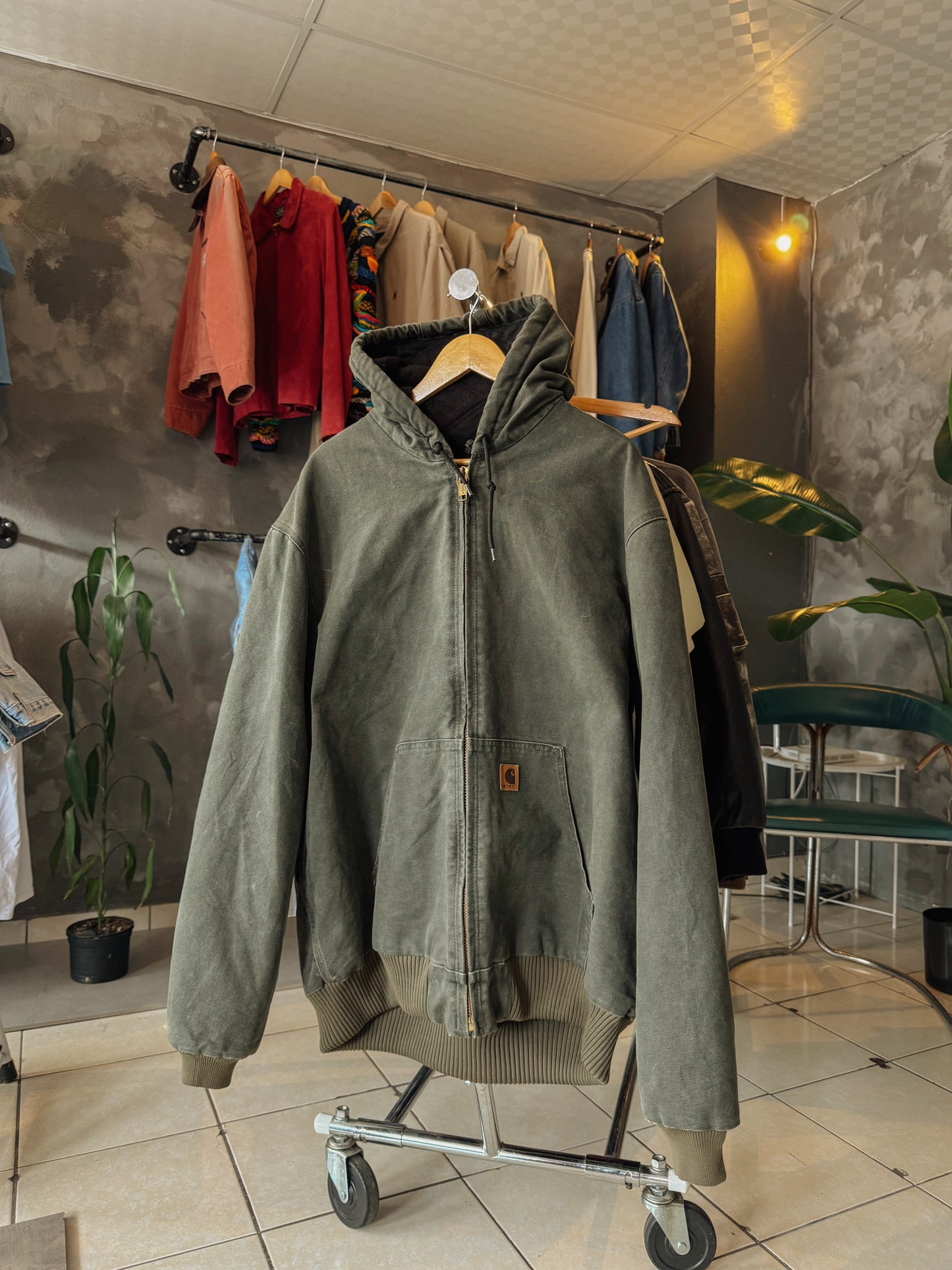 (XL) 90’S VINTAGE CARHARTT FADED ACTIVE JACKET