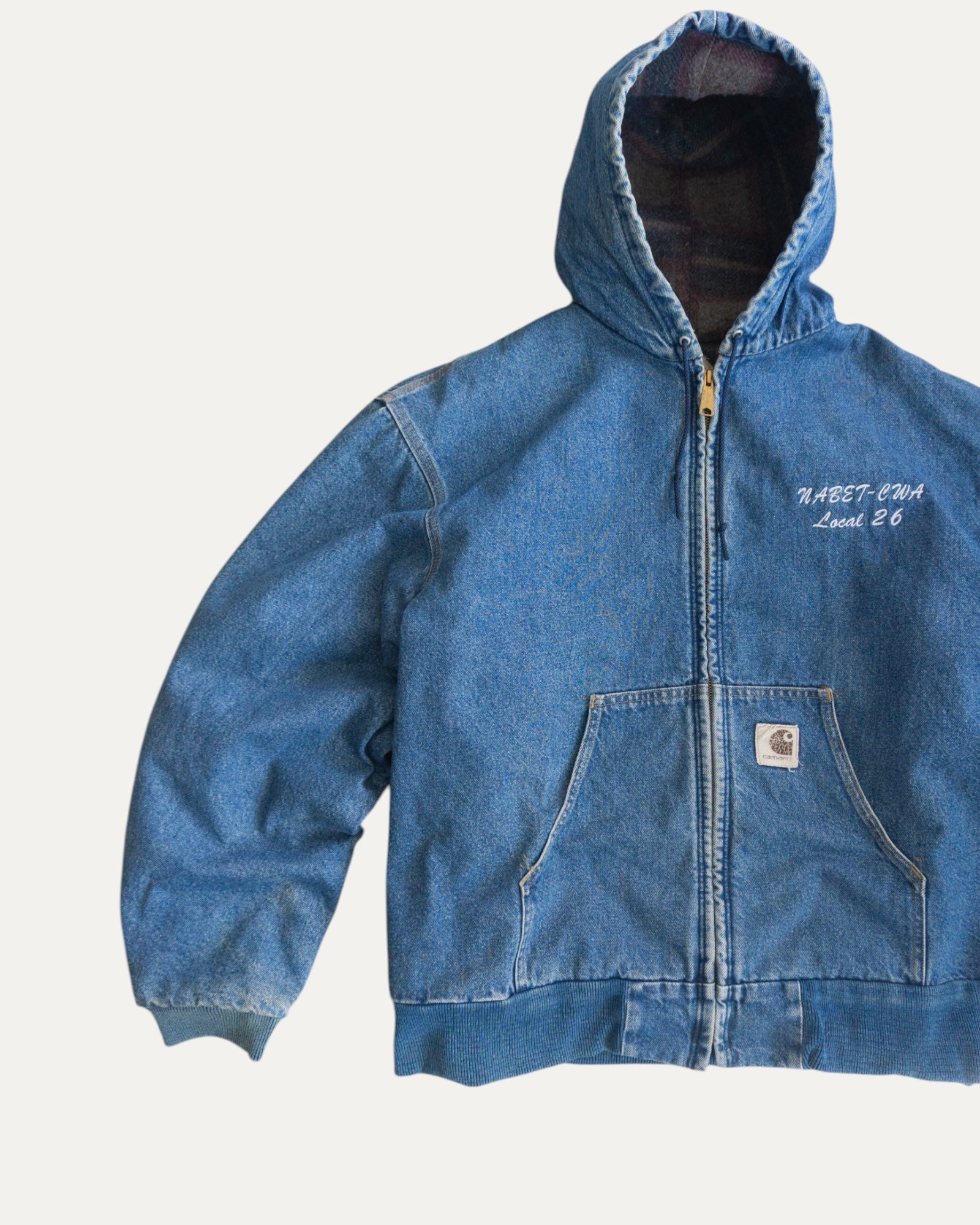 (BOXY L-XL) 90’S VINTAGE CARHARTT DENIM ACTIVE JACKET