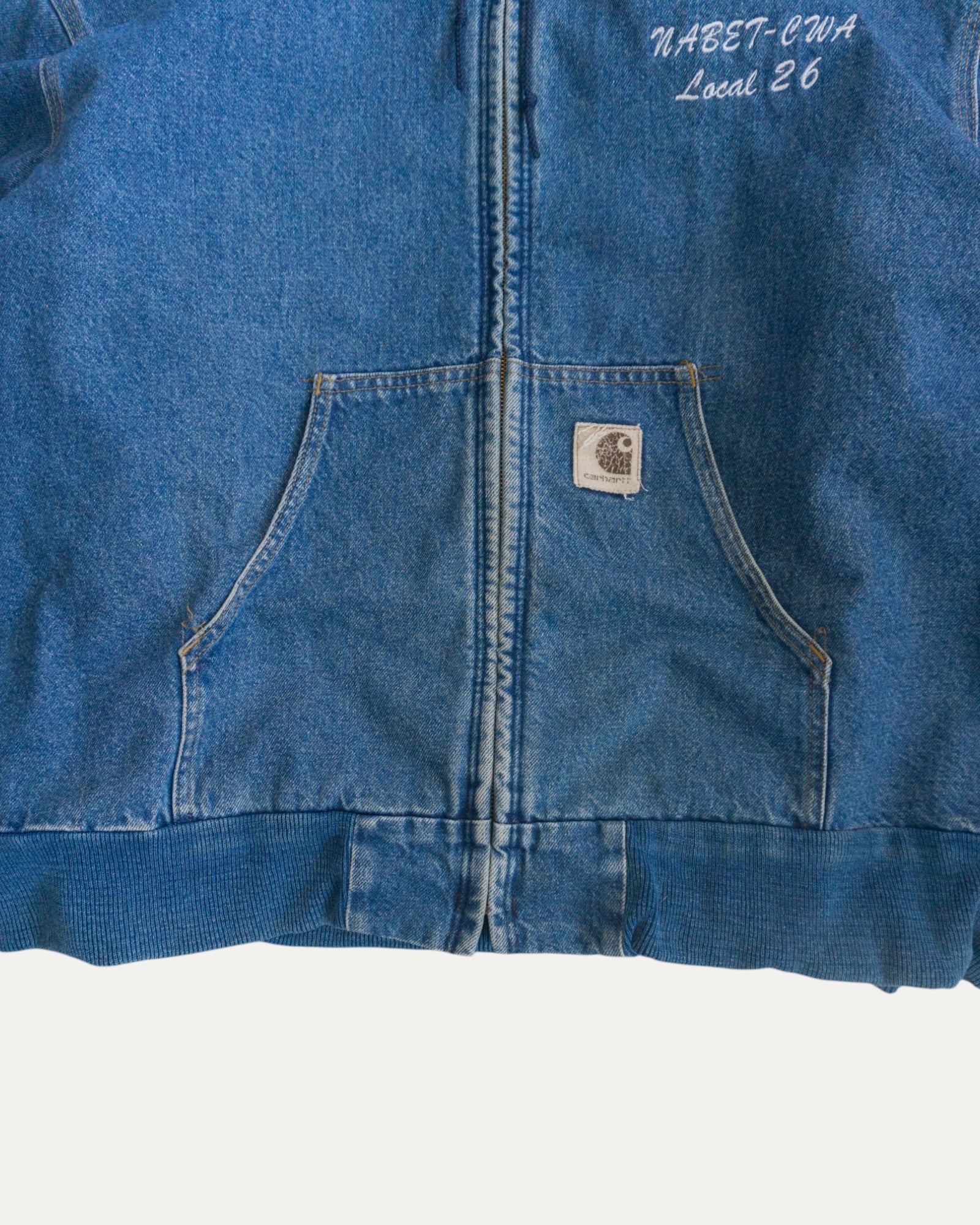 (BOXY L-XL) 90’S VINTAGE CARHARTT DENIM ACTIVE JACKET