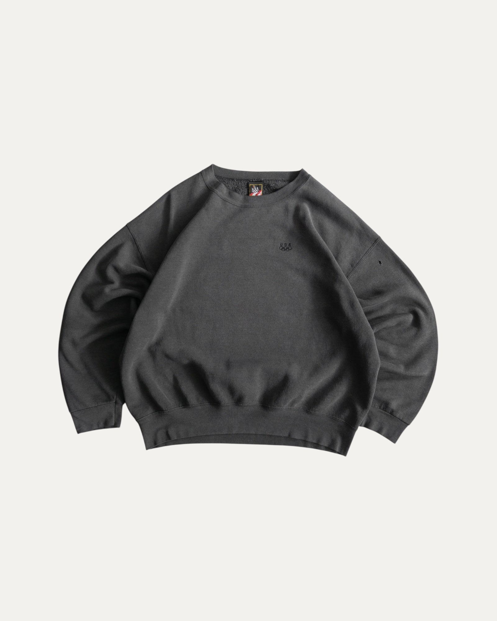(BOXY L) 90’S VINTAGE OLYMPIC GAMES FADED CREWNECK