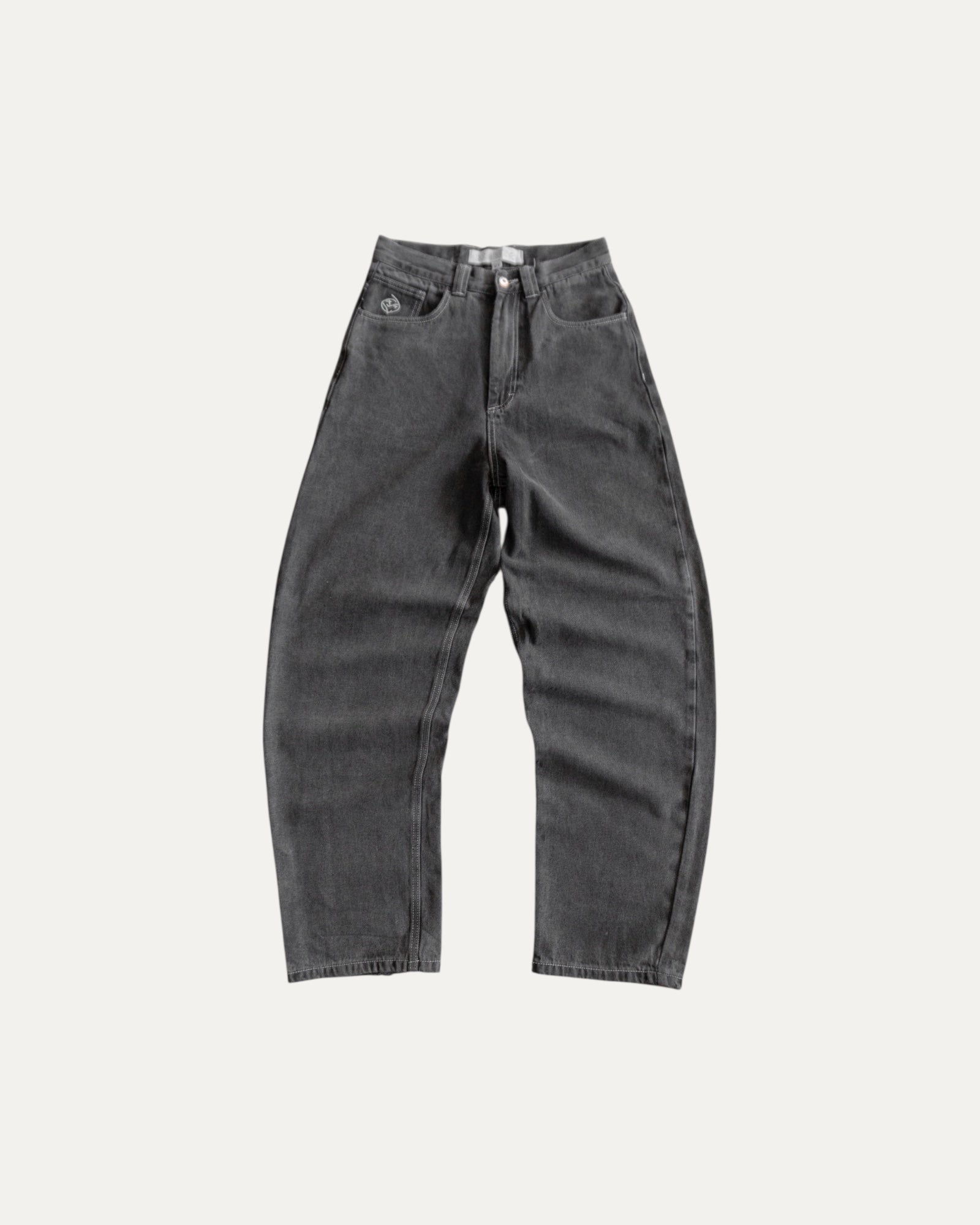 BIG BOY SILVER BLACK FADED PANTS - 30x34