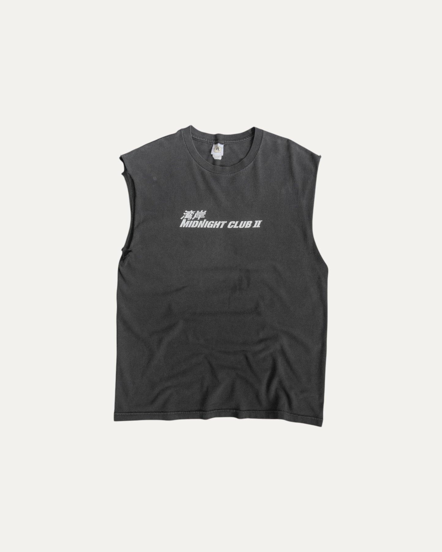 (L) VINTAGE MIDNIGHT CLUB FADED TANK TOP