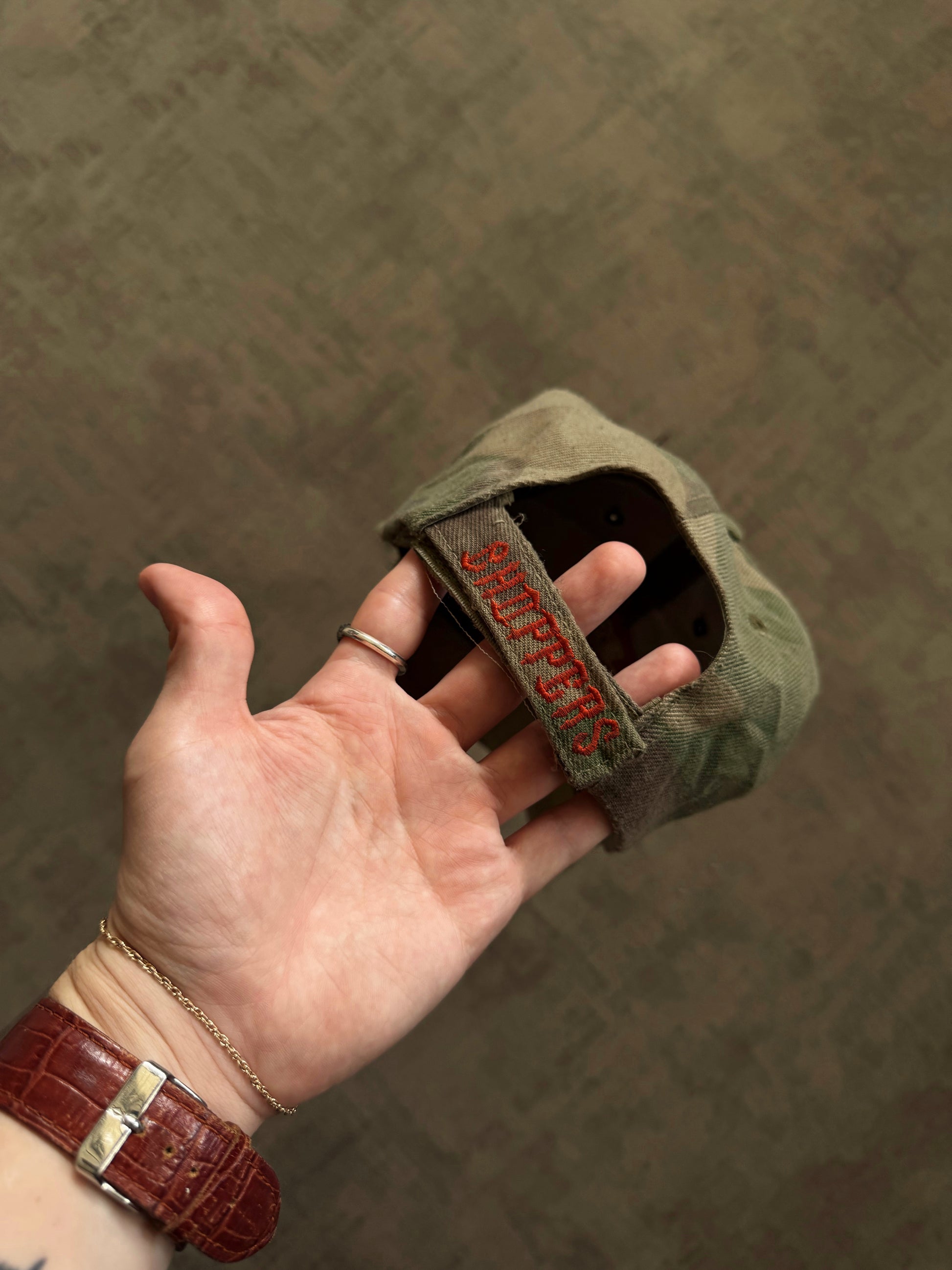 VINTAGE CHOPPERS X HARLEY FLAMES CAMO HAT