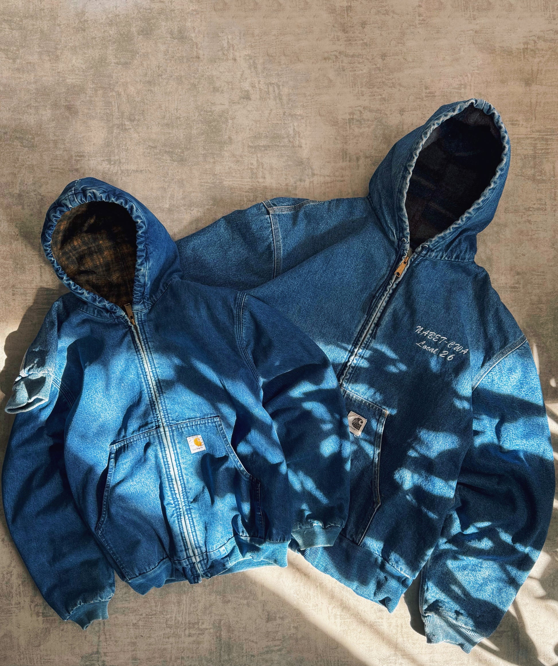 (BOXY L-XL) 90’S VINTAGE CARHARTT DENIM ACTIVE JACKET