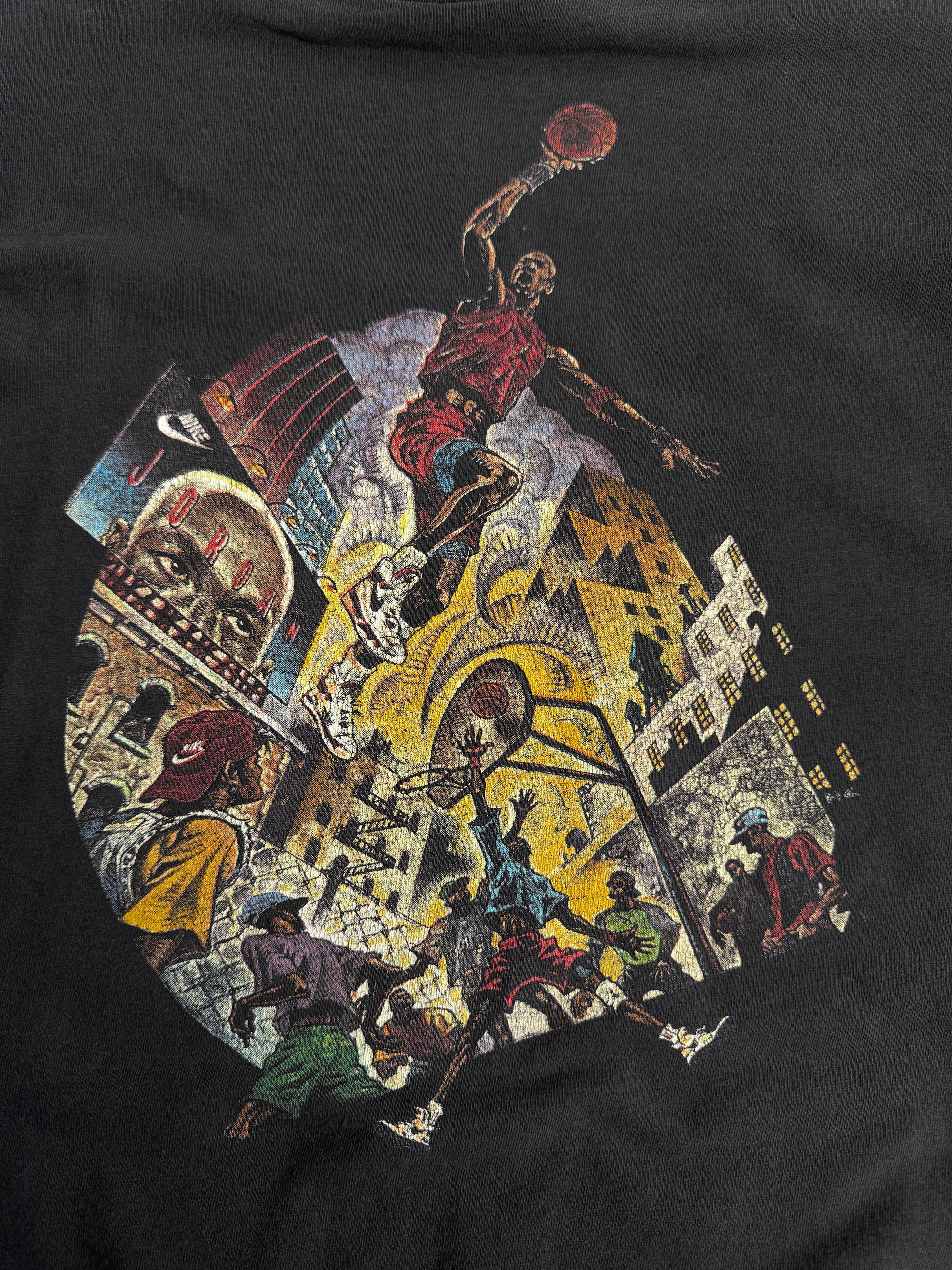 (S-M) 90’S VINTAGE NIKE MICHAEL JORDAN FADED TEE