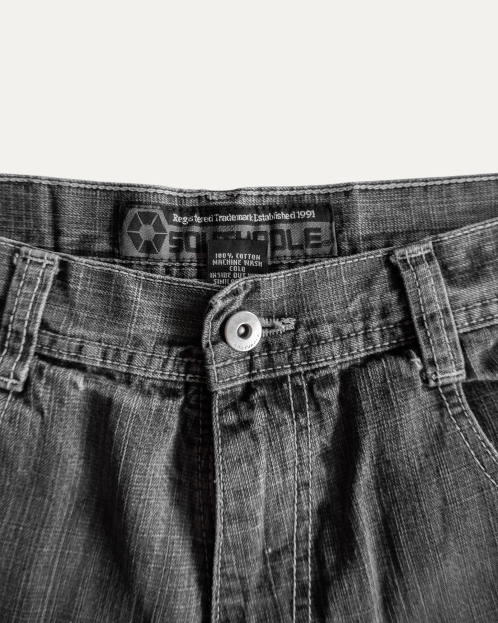 VINTAGE SOUTHPOLE FADED SHORT - 34