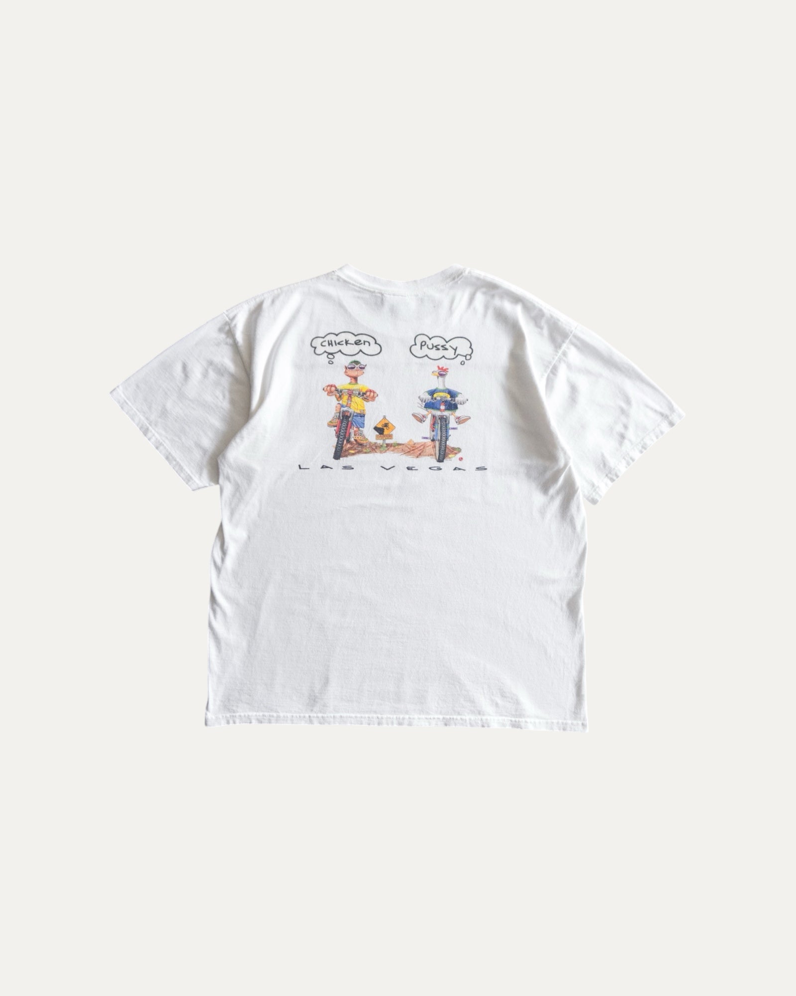(L/XL) VINTAGE CHICKEN PUSSY TEE