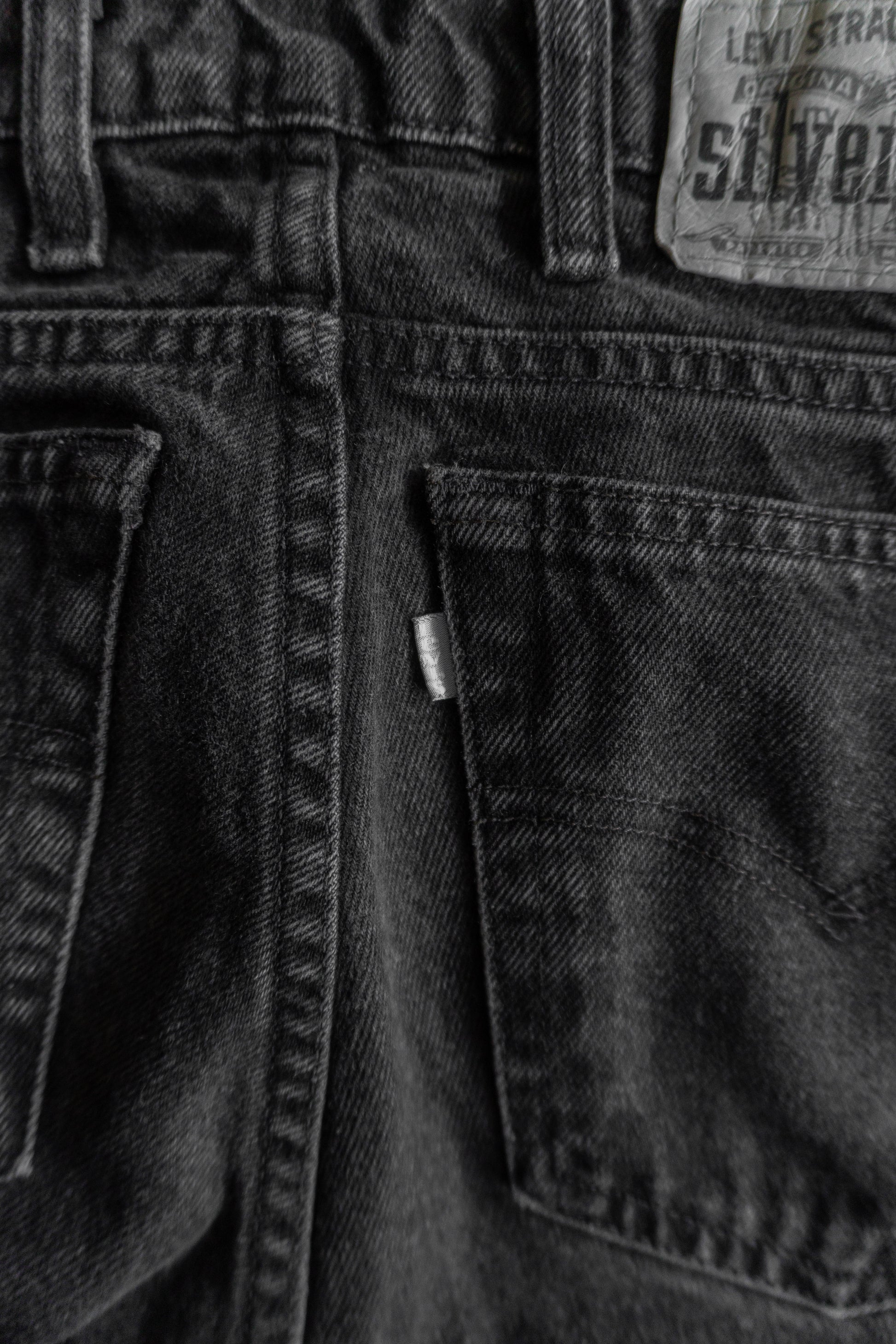 VINTAGE LEVIS SILVER TAB FADED PANTS - 28