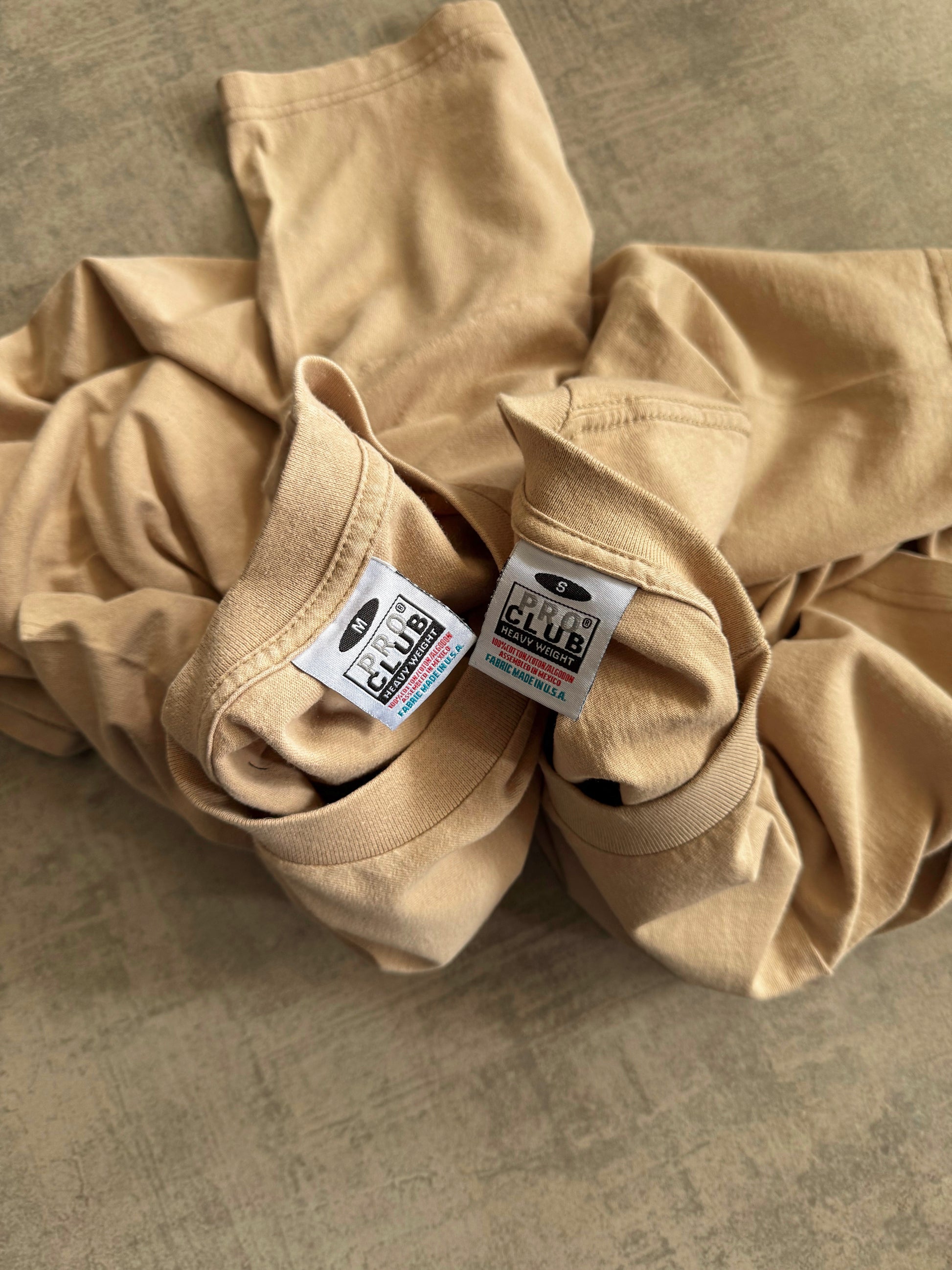 (S) PROCLUB BEIGE TEE