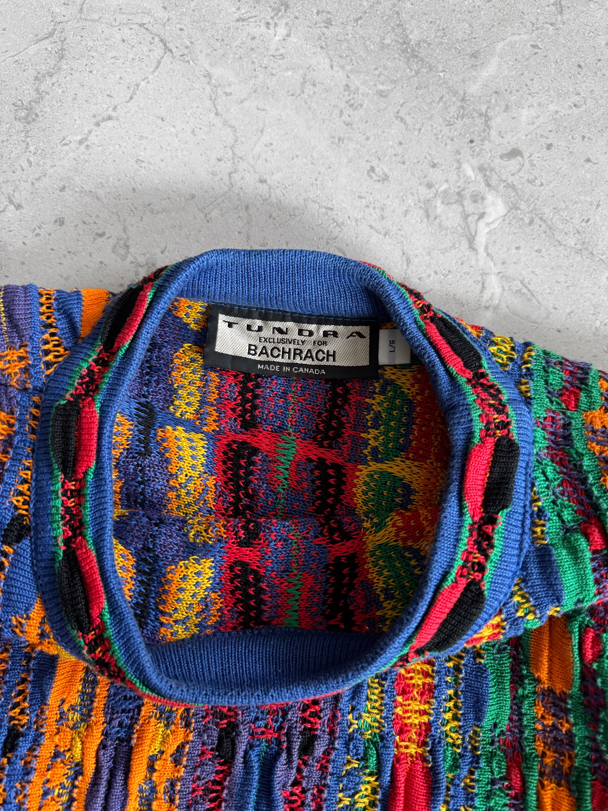 (L) VINTAGE TUNDRA TYPE COOGI SWEATER