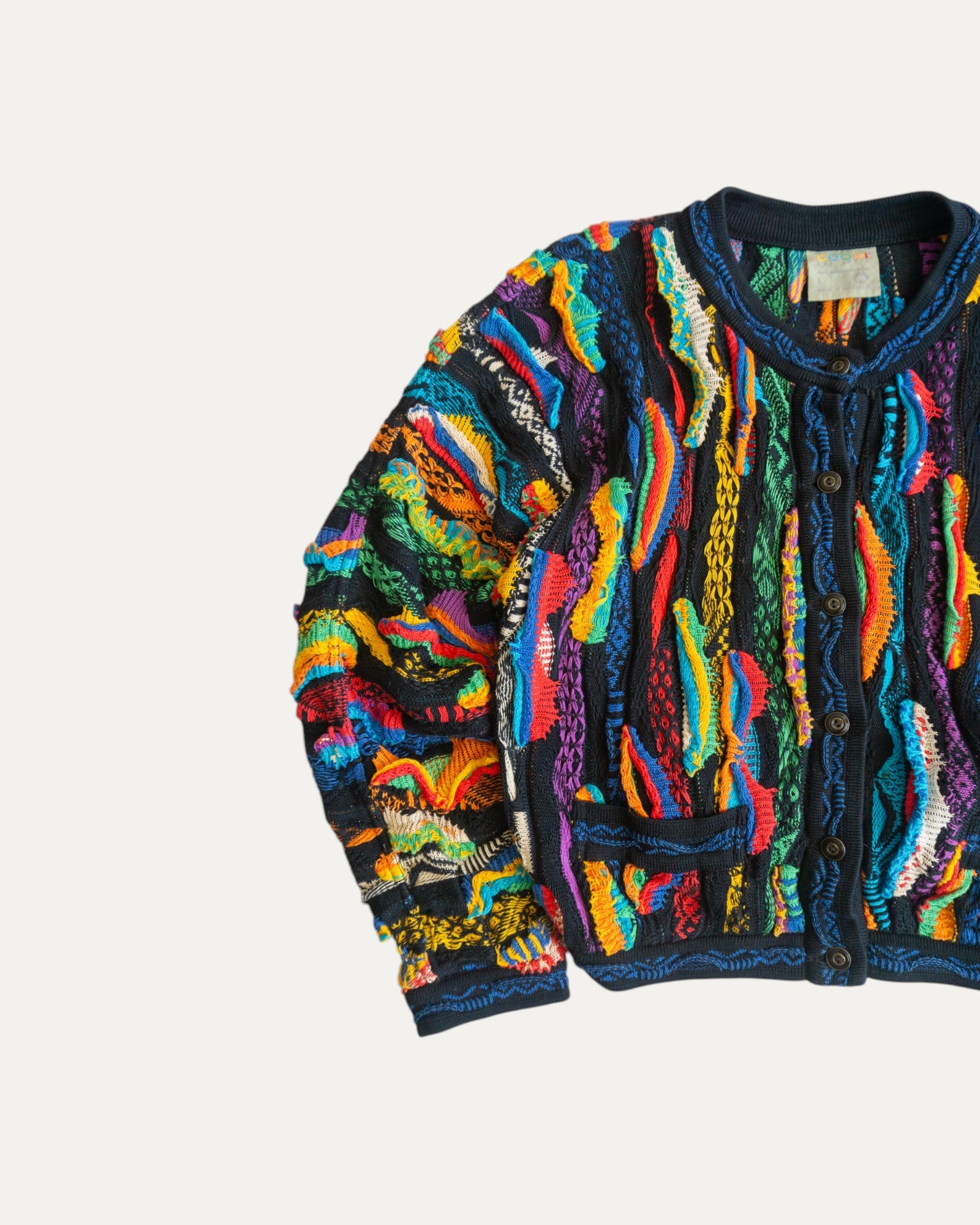 (S-M) 90’S VINTAGE COOGI CARDIGAN