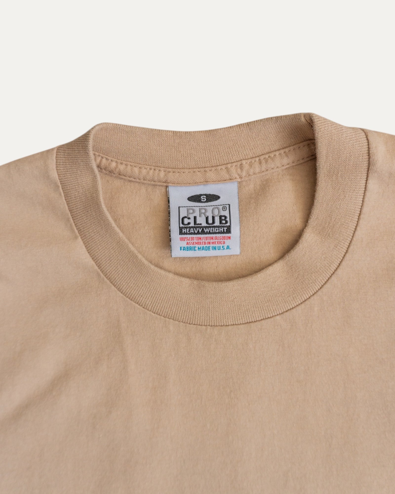 (S) PROCLUB BEIGE TEE