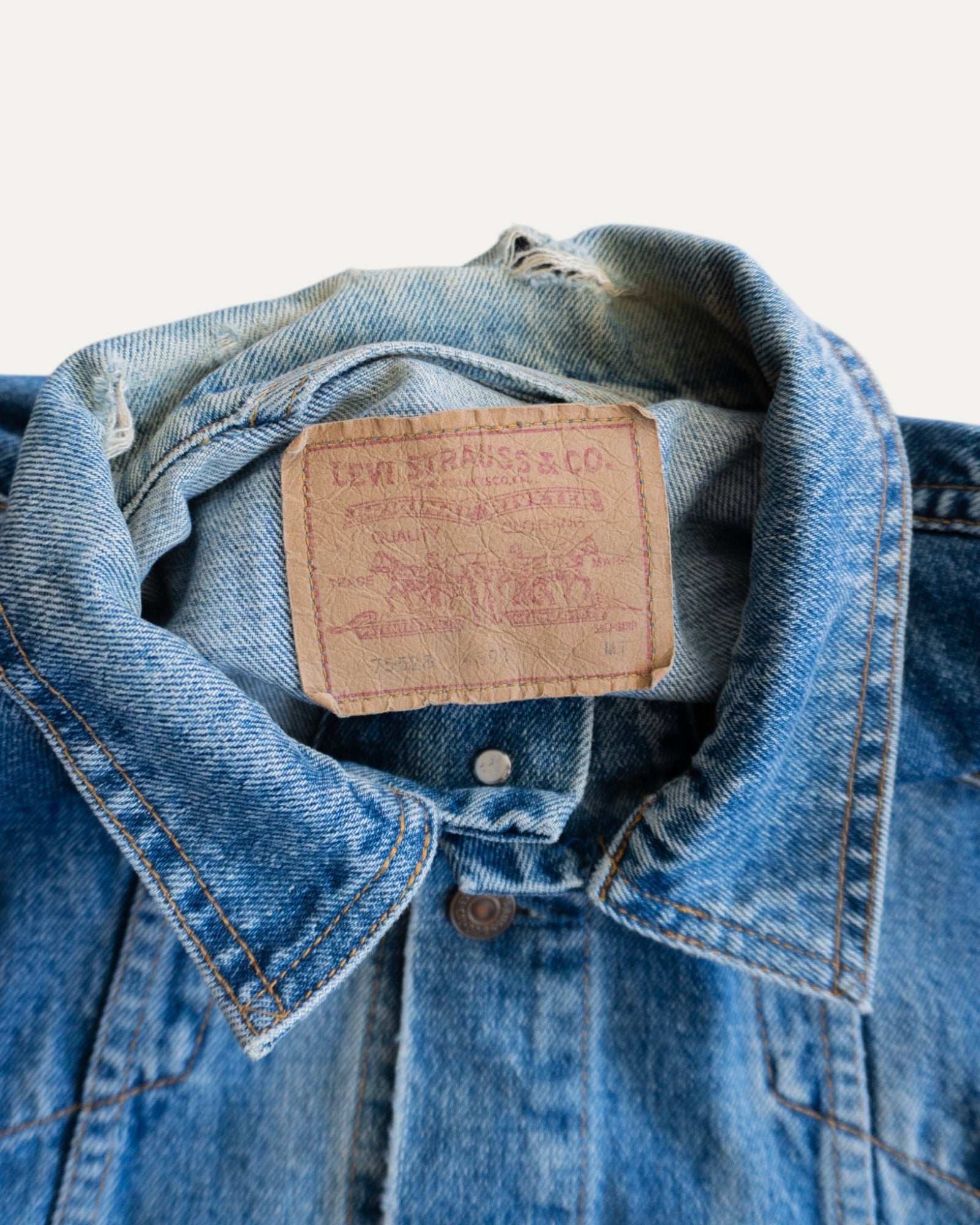 (L/XL) 90’S VINTAGE LEVIS DENIM JACKET