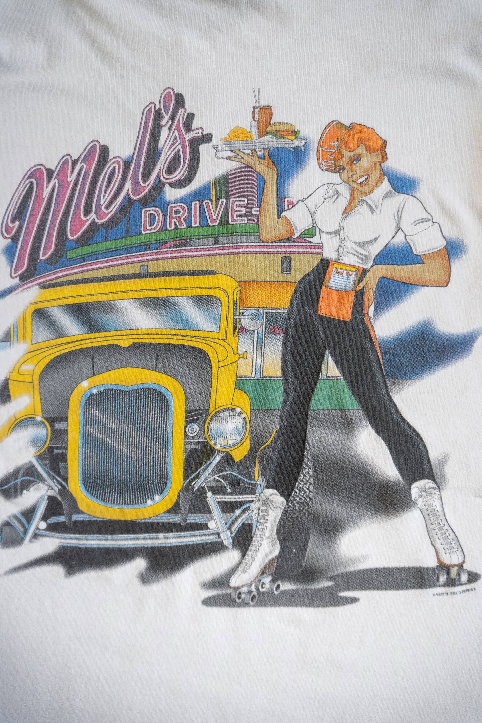 (L) 90’S VINTAGE MELS DRIVE TEE