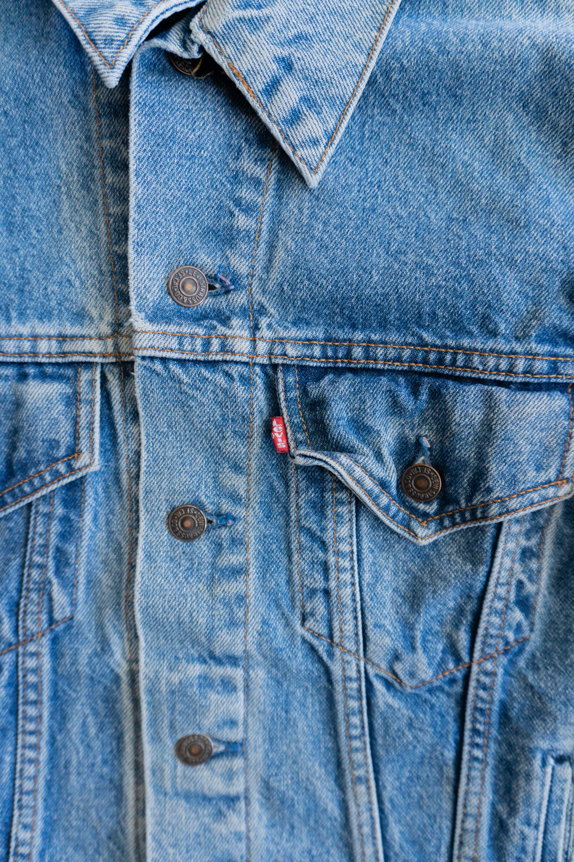 (S) 1980’S VINTAGE LEVIS DENIM JACKET
