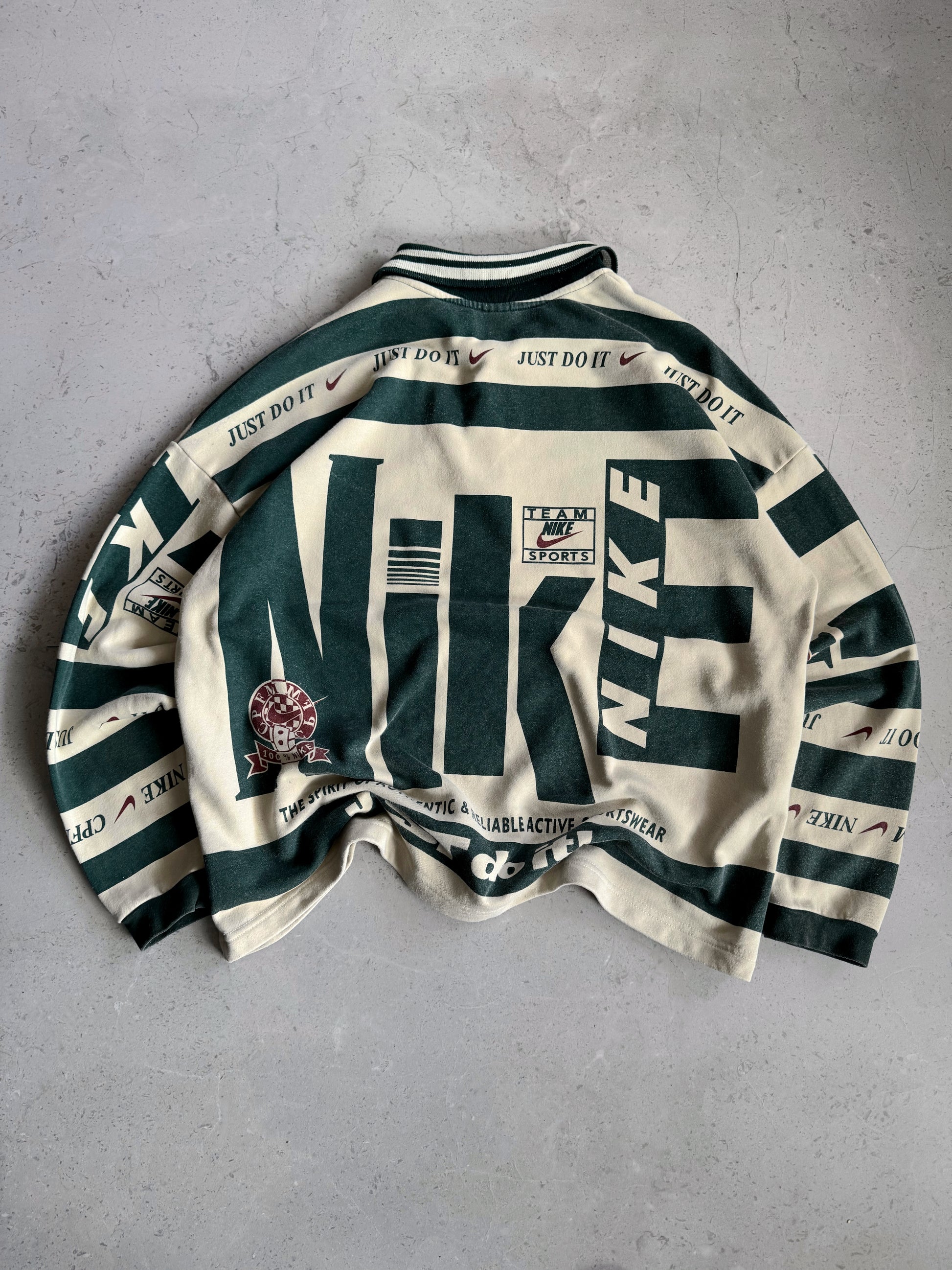 (M) NIKE X CACTUS PLANT FLEA MARKET LONG SLEEVE POLO