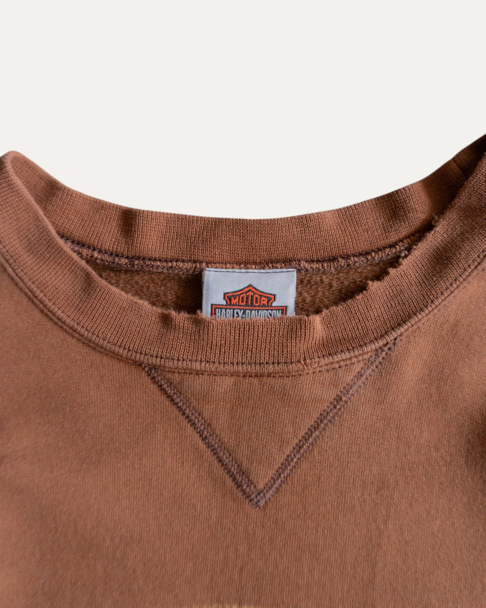 (BOXY L) VINTAGE HARLEY DAVIDSON CREWNECK