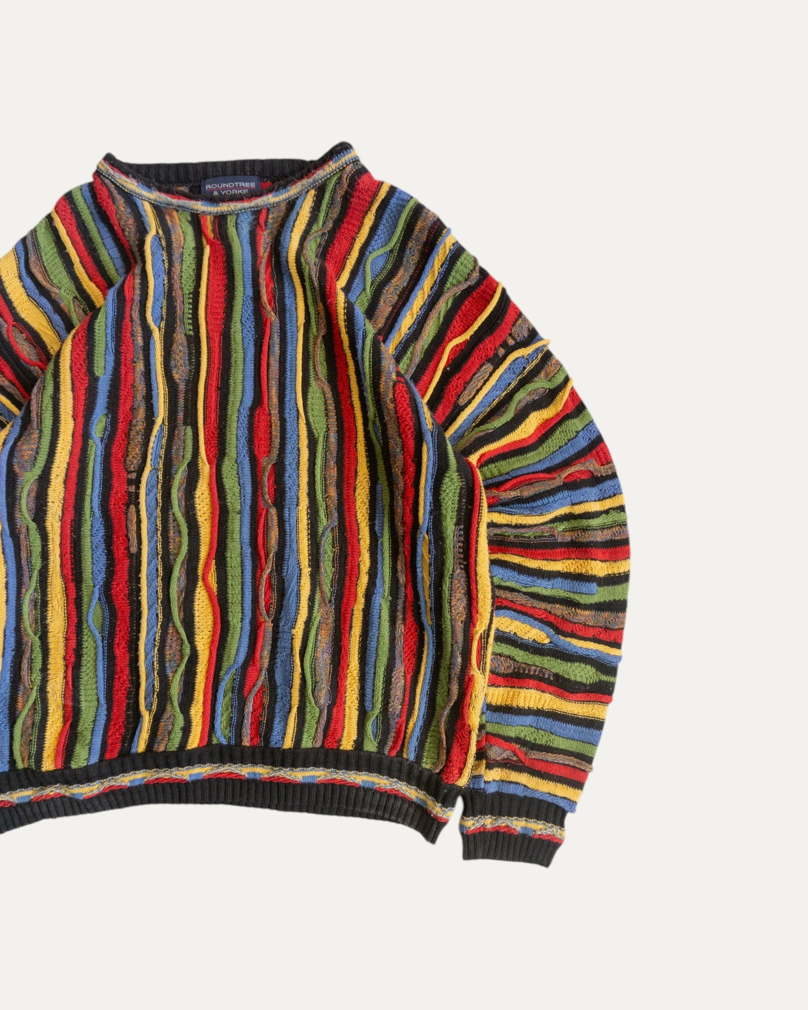 (M) 90’S VINTAGE ROUNDTREE TYPE COOGI SWEATER