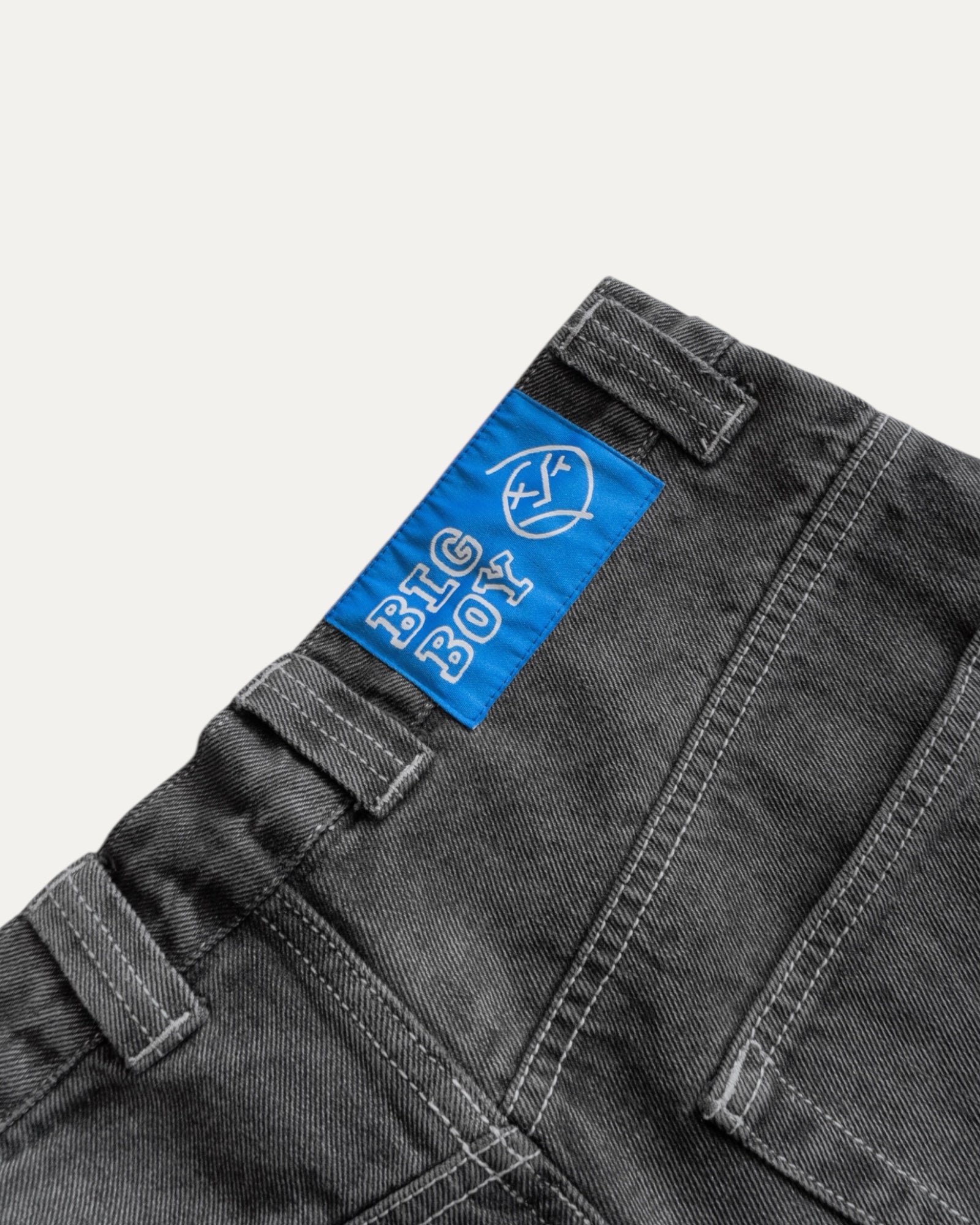 BIG BOY SILVER BLACK FADED PANTS - 30x34