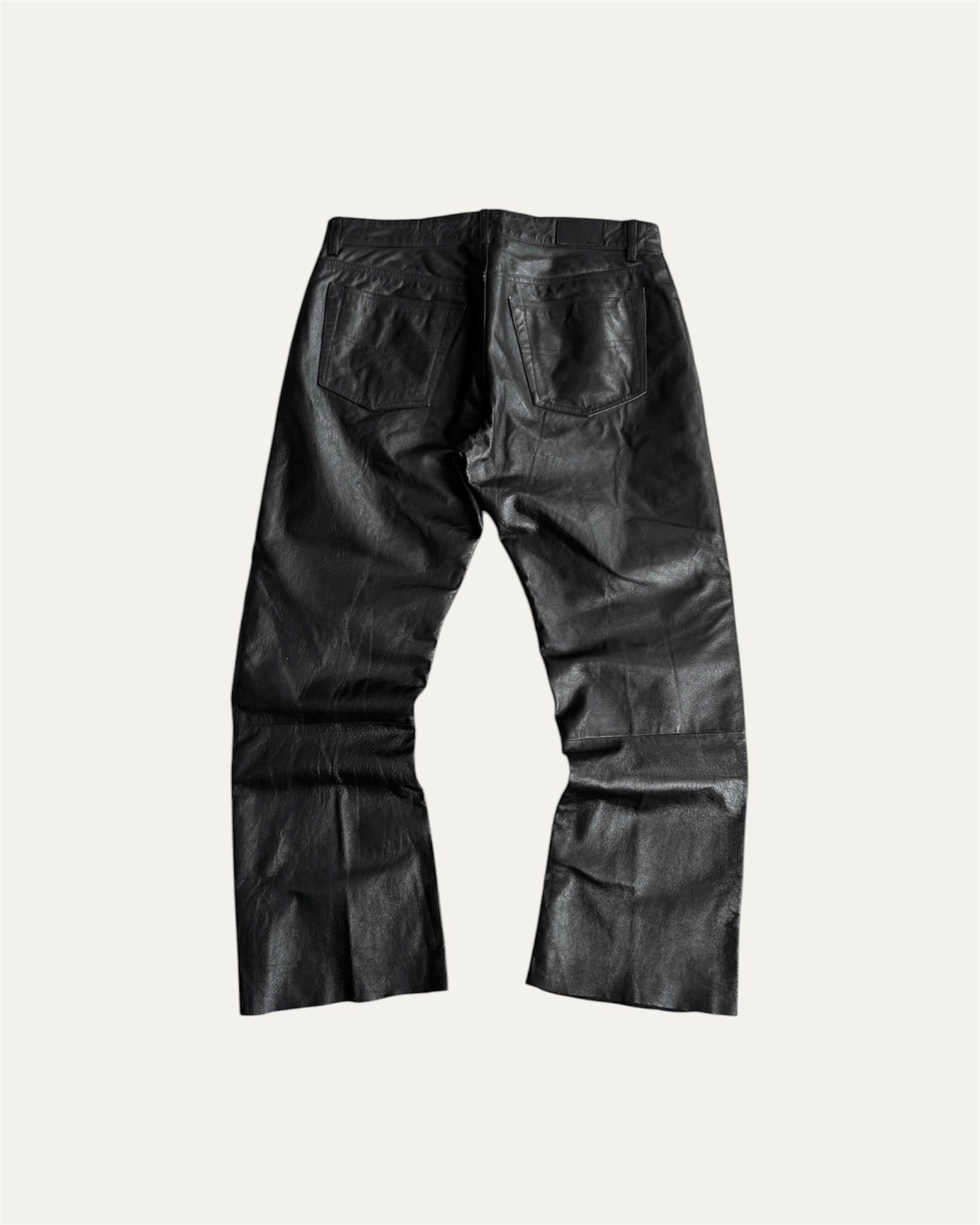 DIESEL LEATHER PANTS - 34x32