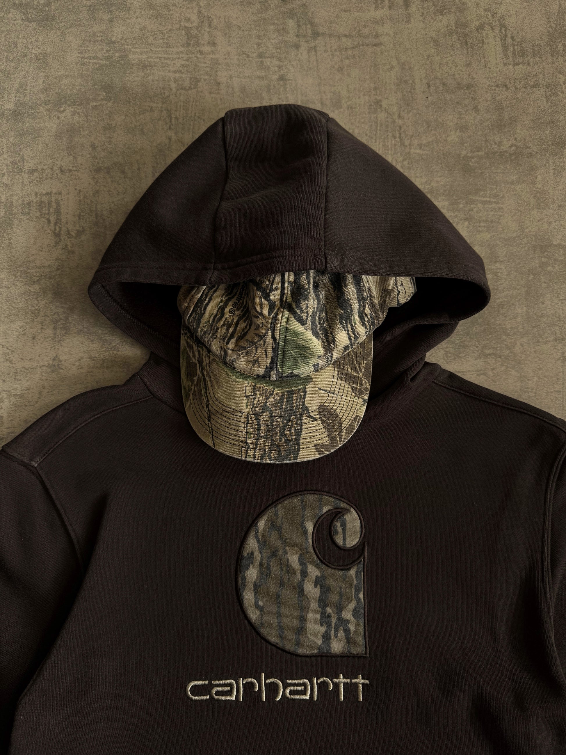 (S/M) CARHARTT REALTREE CAMO HOODIE