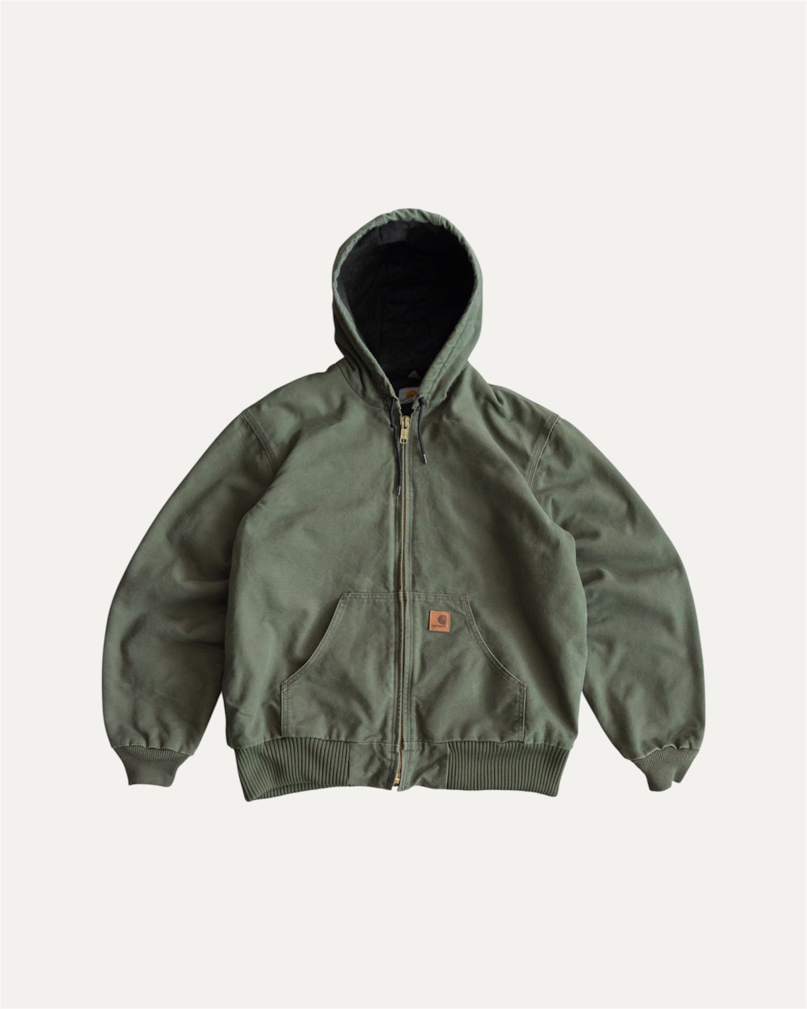 (M) VINTAGE CARHARTT OLIVE GREEN ACTIVE JACKET