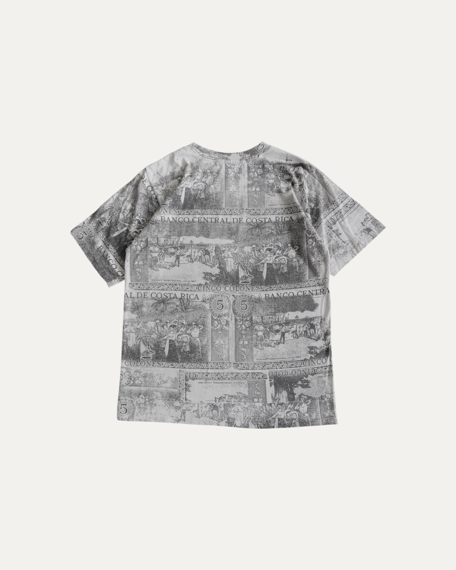(BOXY L) 90’S VINTAGE COSTA RICA ALL OVER PRINT