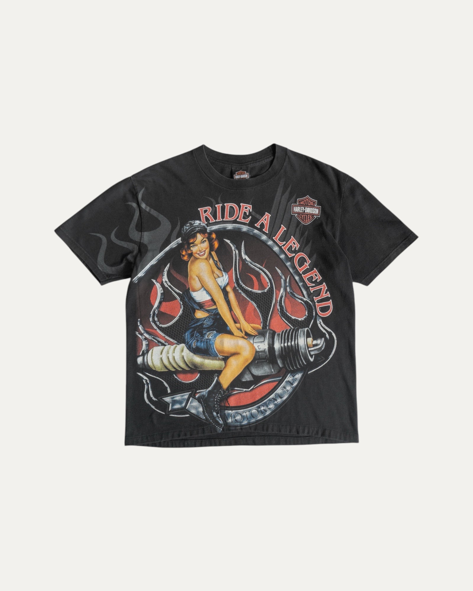 (BOXY M) HARLEY DAVIDSON “RIDE A LEGEND” TEE