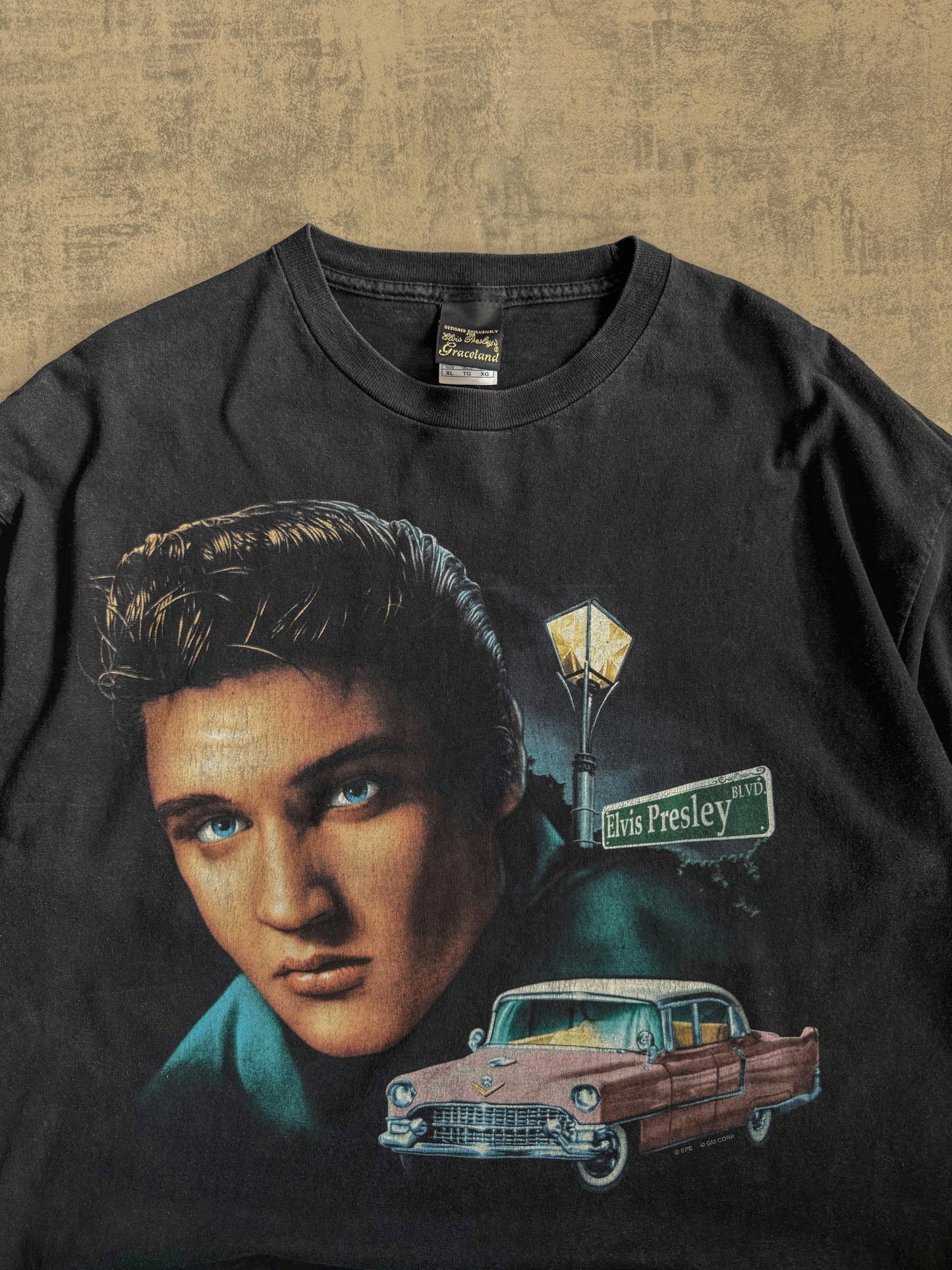 (XL) 90’S VINTAGE ELVIS PRESLEY TEE