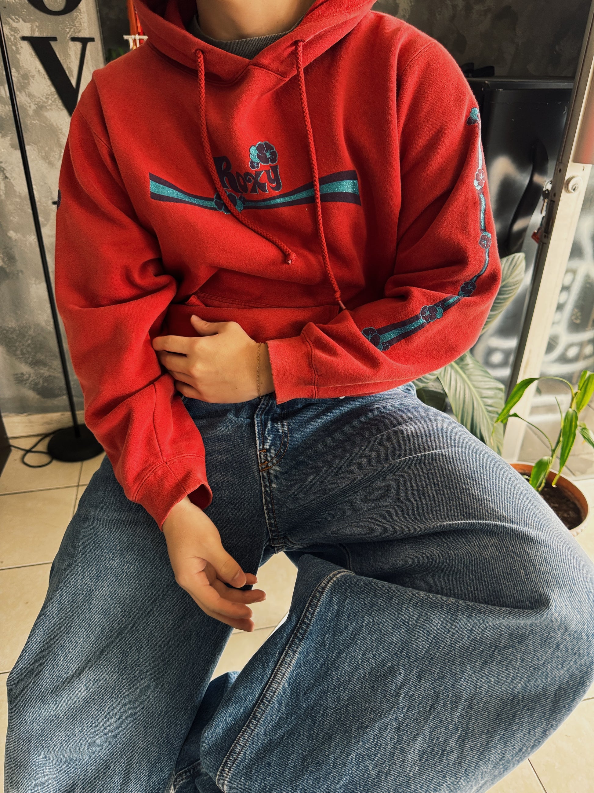 (M) VINTAGE ROXY HOODIE