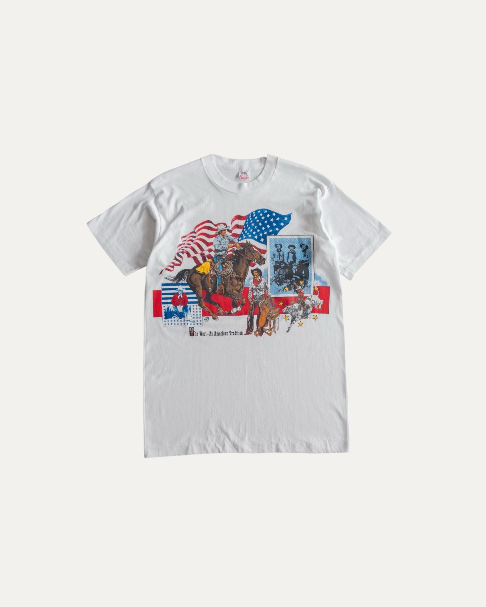 (L) 1990’S VINTAGE COWBOYS HORSE TEE
