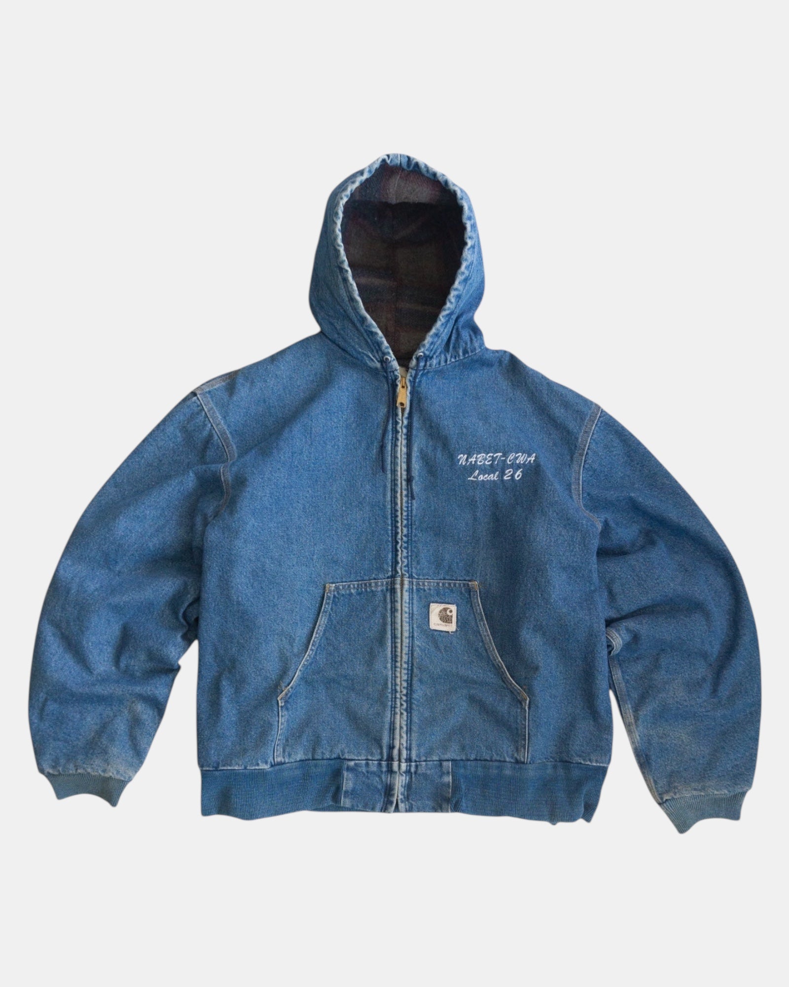 90’s Carhartt denim active jacket BOXY L-XL) 90'S VINTAGE CARHARTT DENIM ACTIVE JACKET – Enovavintage