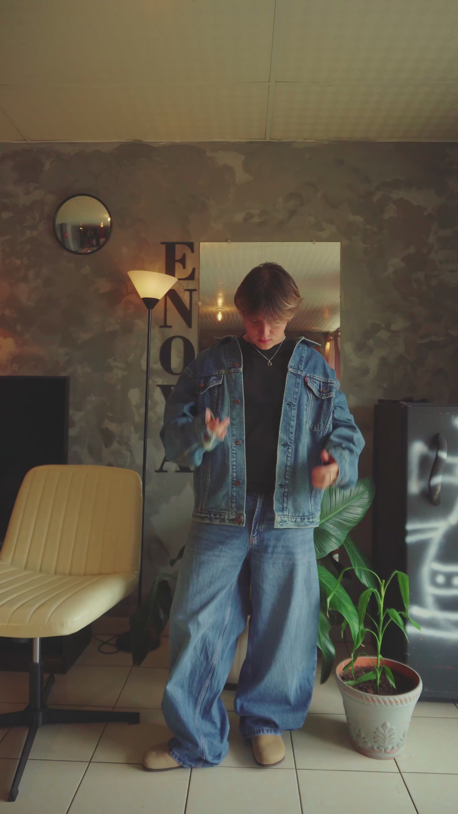 (L/XL) 90’S VINTAGE LEVIS DENIM JACKET