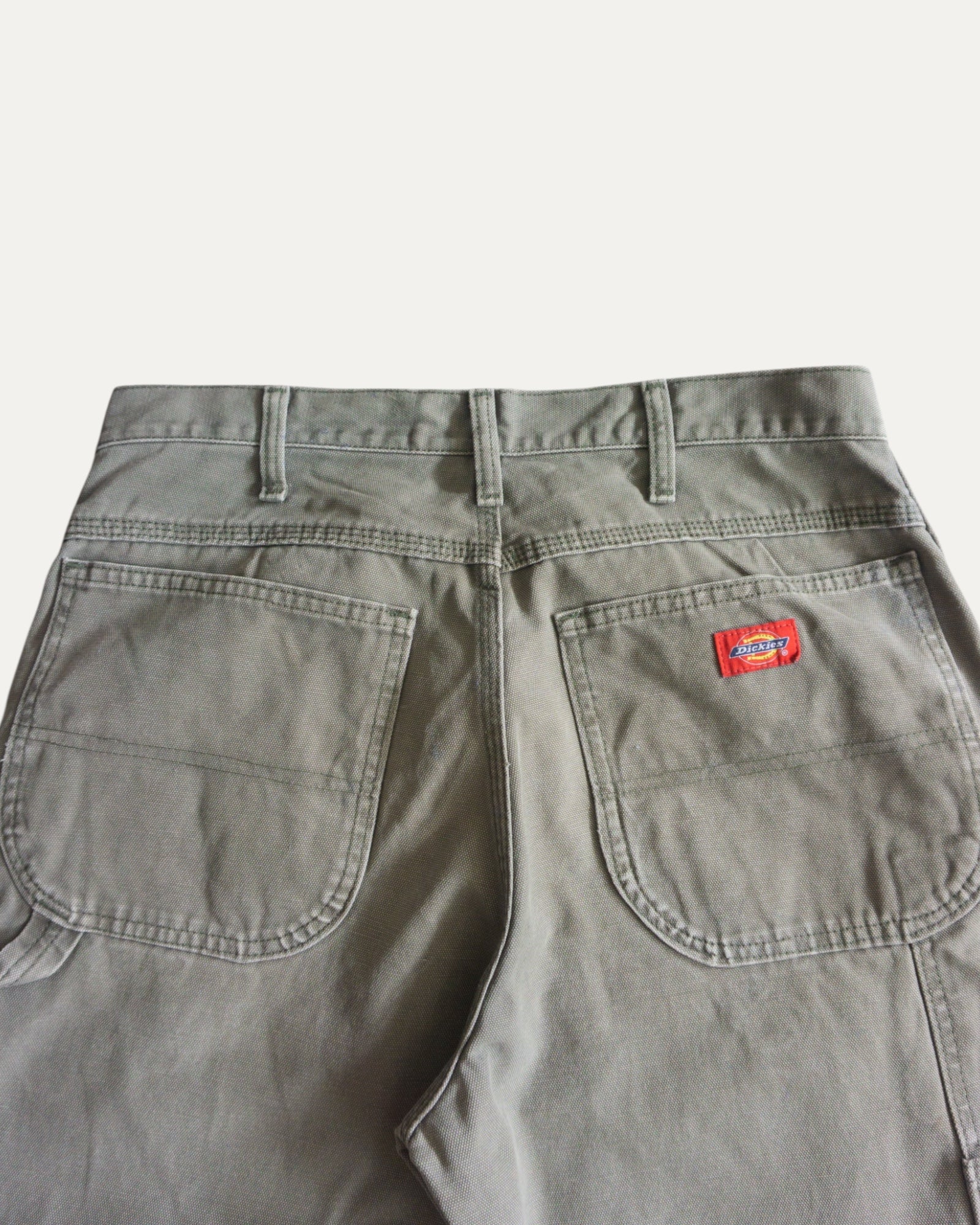 VINTAGE DICKIES CARPENTER OLIVE GREEN PANTS - 32x32