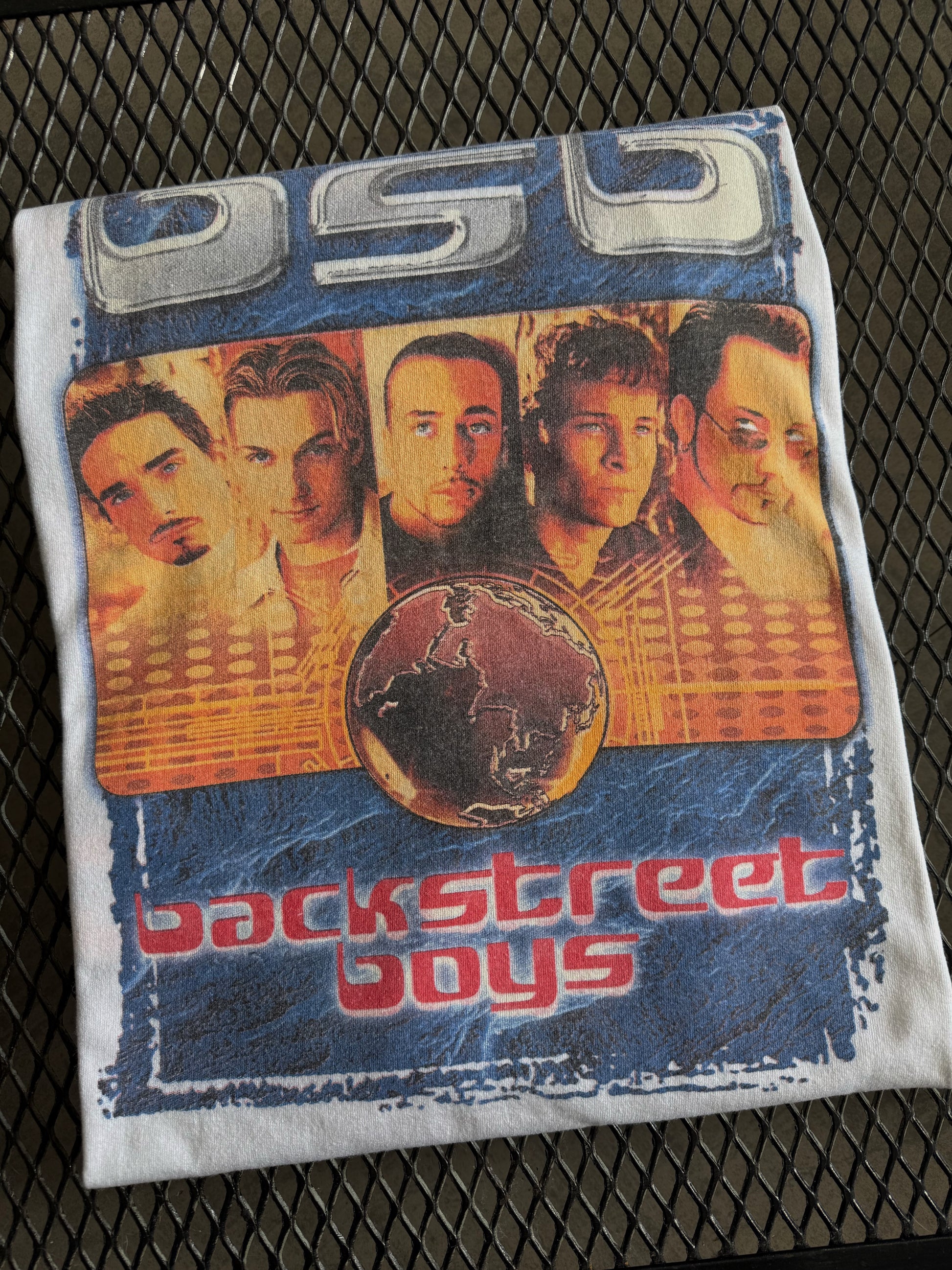 (L/XL) 2000’S VINTAGE BACKSTREETBOYS “SHAPE OF MY HEART” LONG SLEEVE