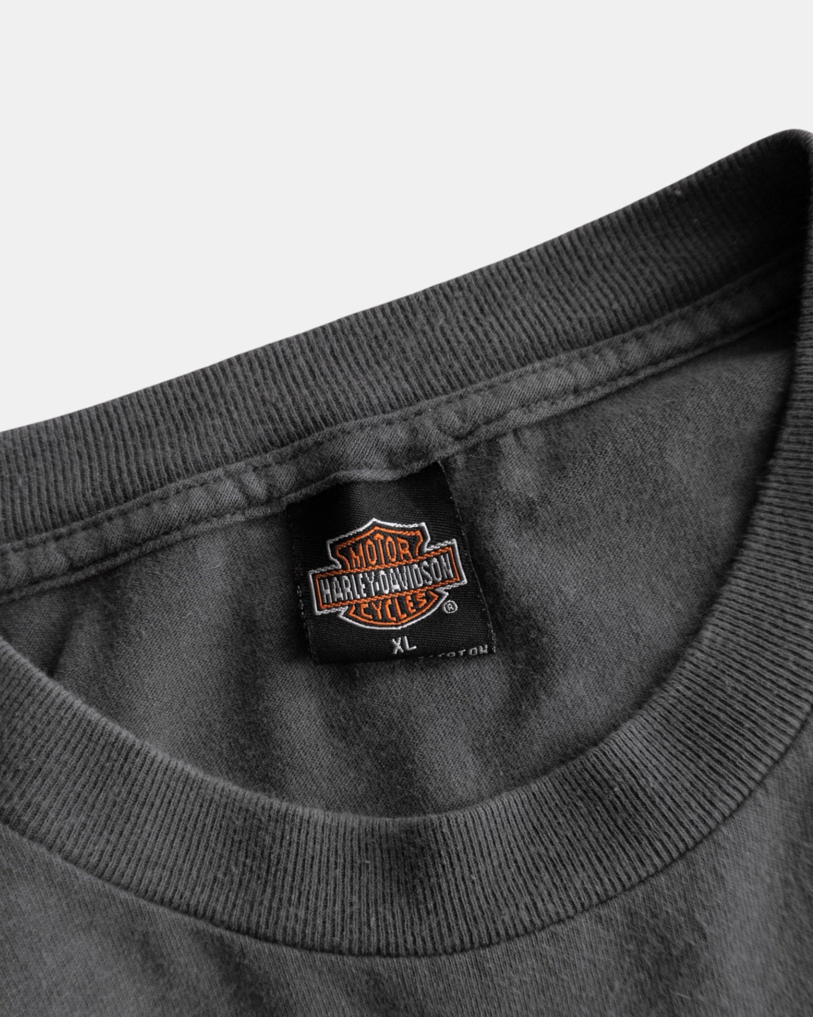 (L/XL) VINTAGE HARLEY DAVIDSON MOTORCYCLE BIKER WOLF EAGLE TEE