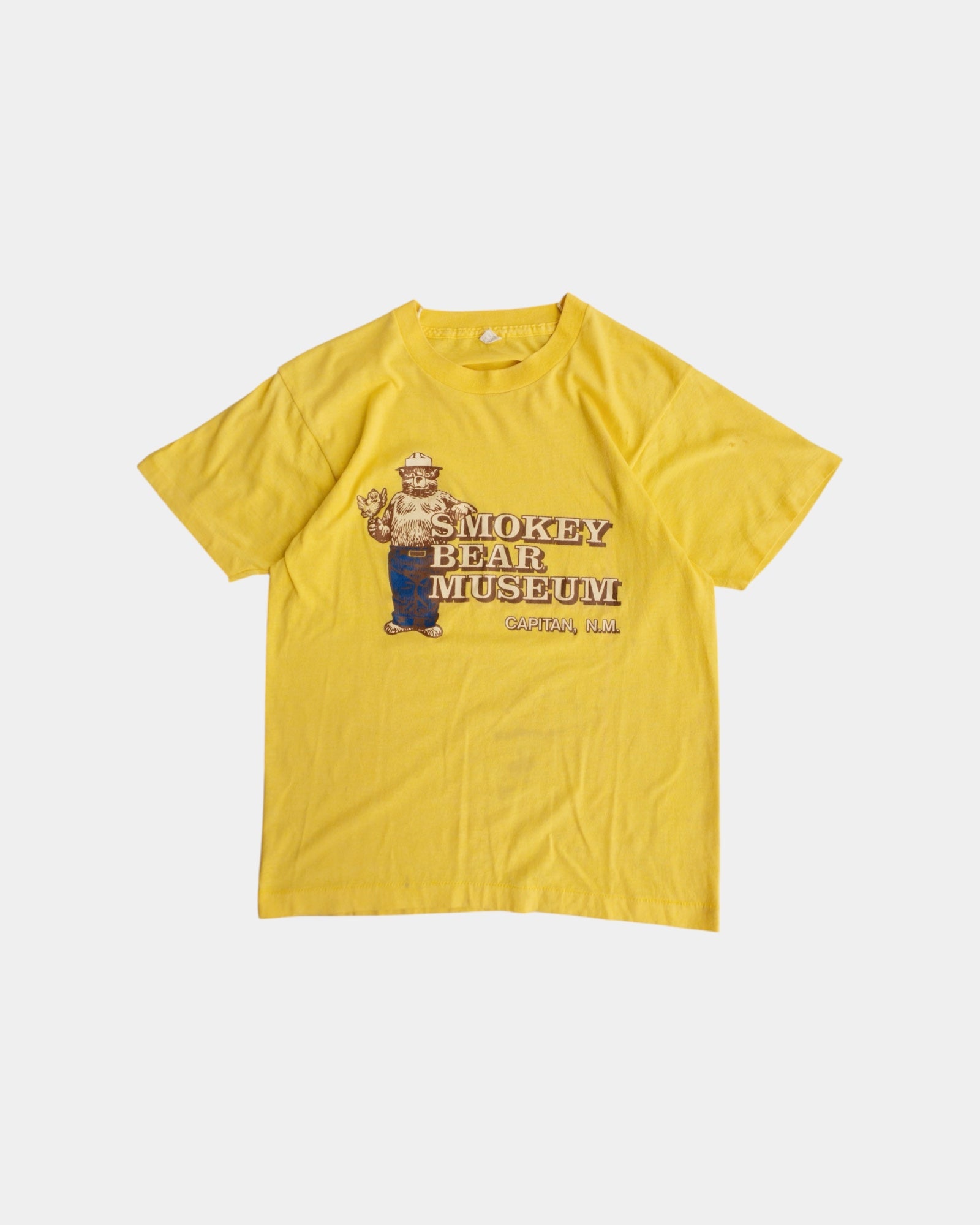 (M) 1980’S VINTAGE SMOKEY BEAR MUSEUM TEE