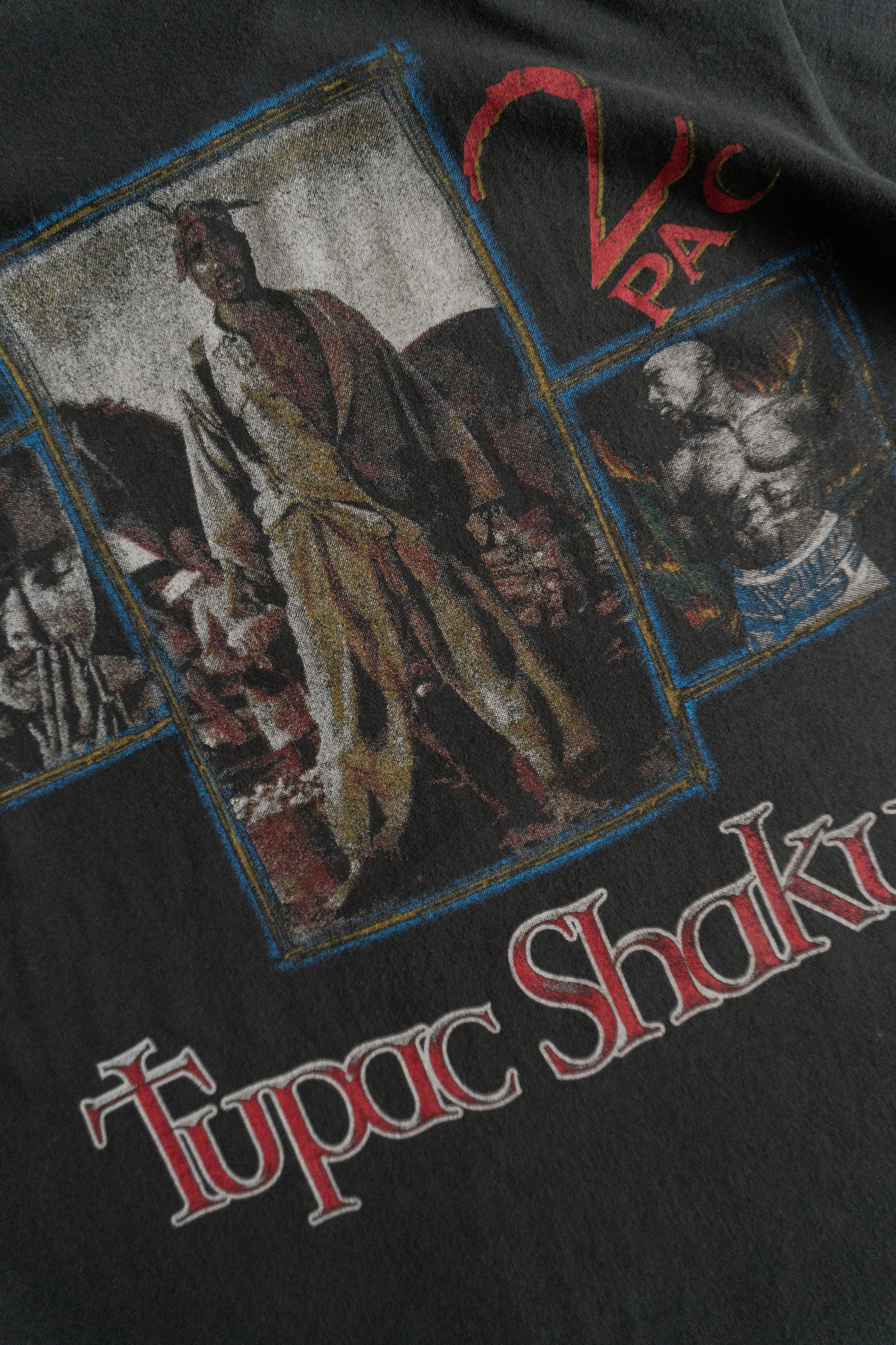 (M) TUPAC RAP TEE TYPE VINTAGE