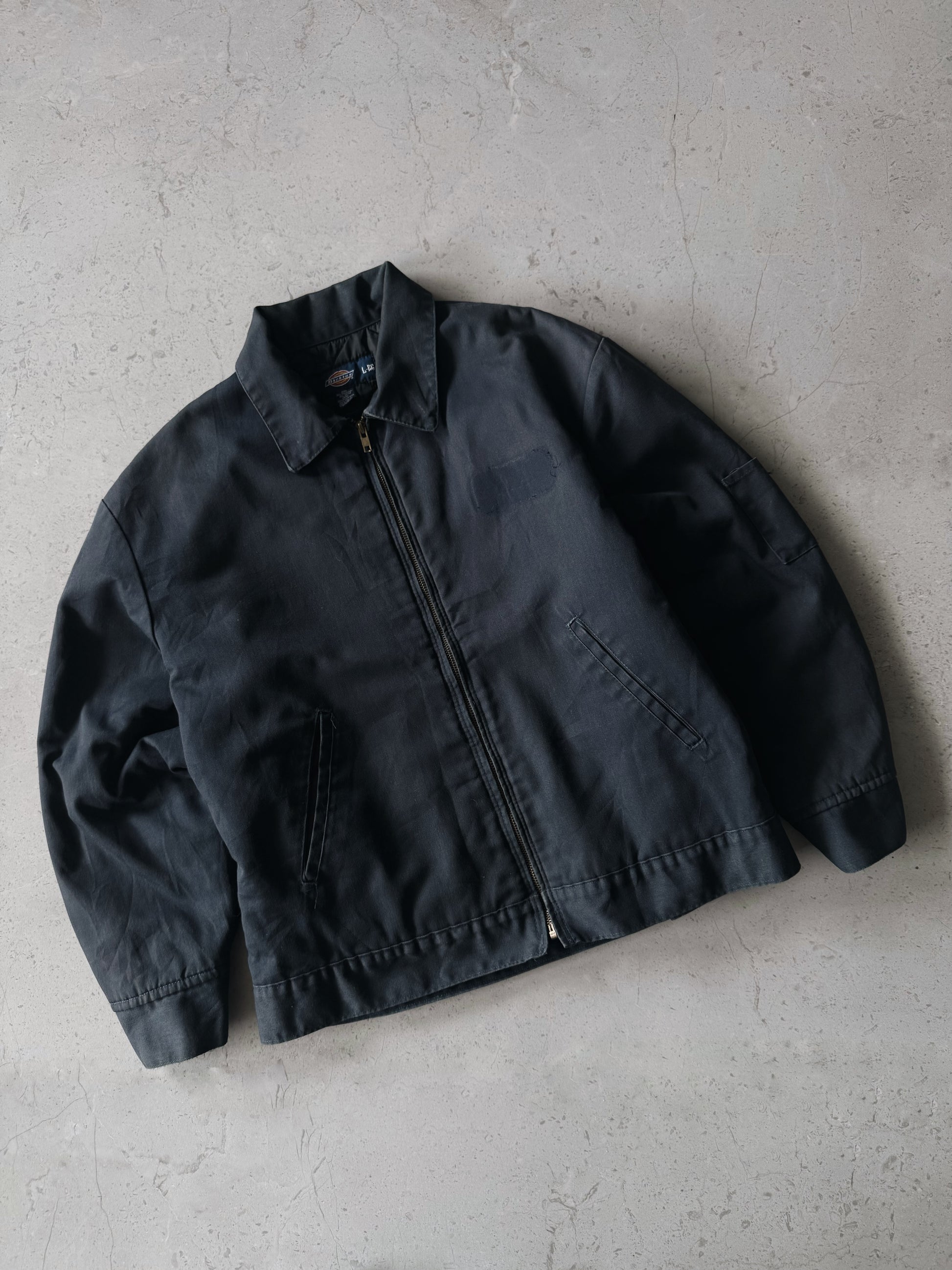 (L) DICKIES NAVY DETROIT JACKET