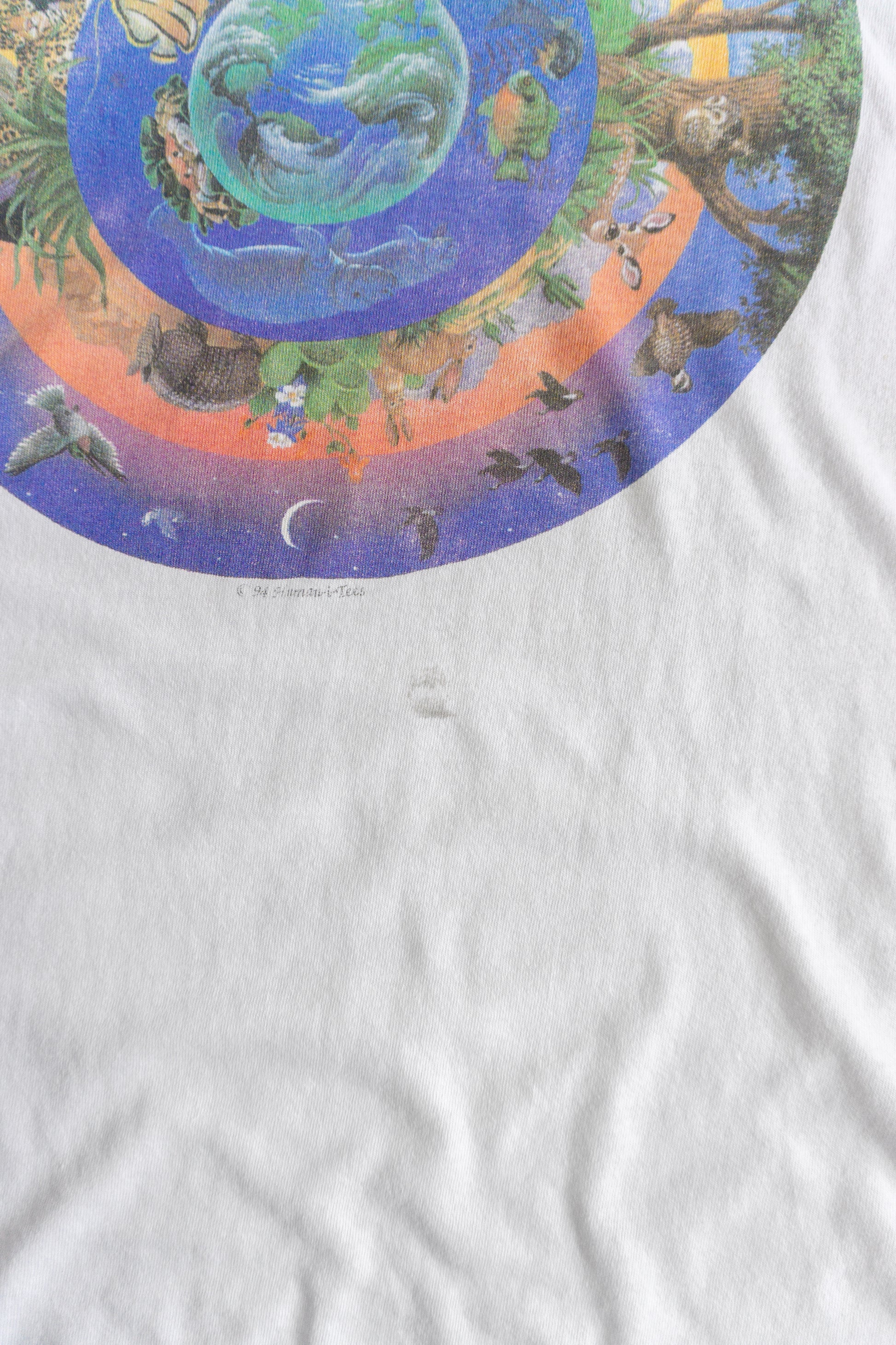 (L/XL) 90’S VINTAGE HUMAN I ART TEE