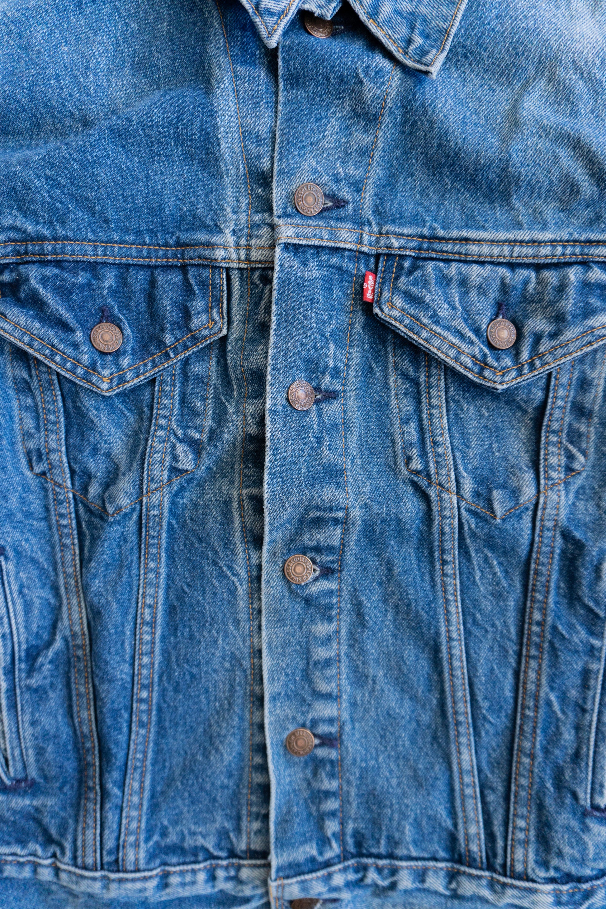 (M) 1980’S VINTAGE DENIM JACKET