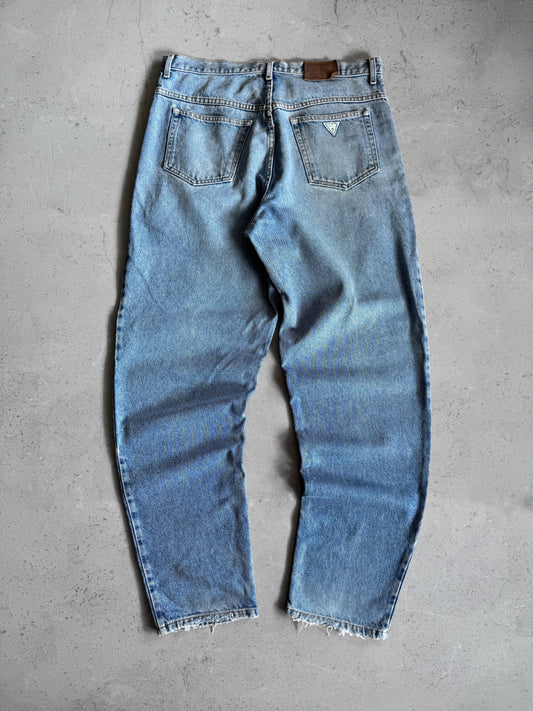 VINTAGE GUESS BAGGY DENIM PANTS - 36x32