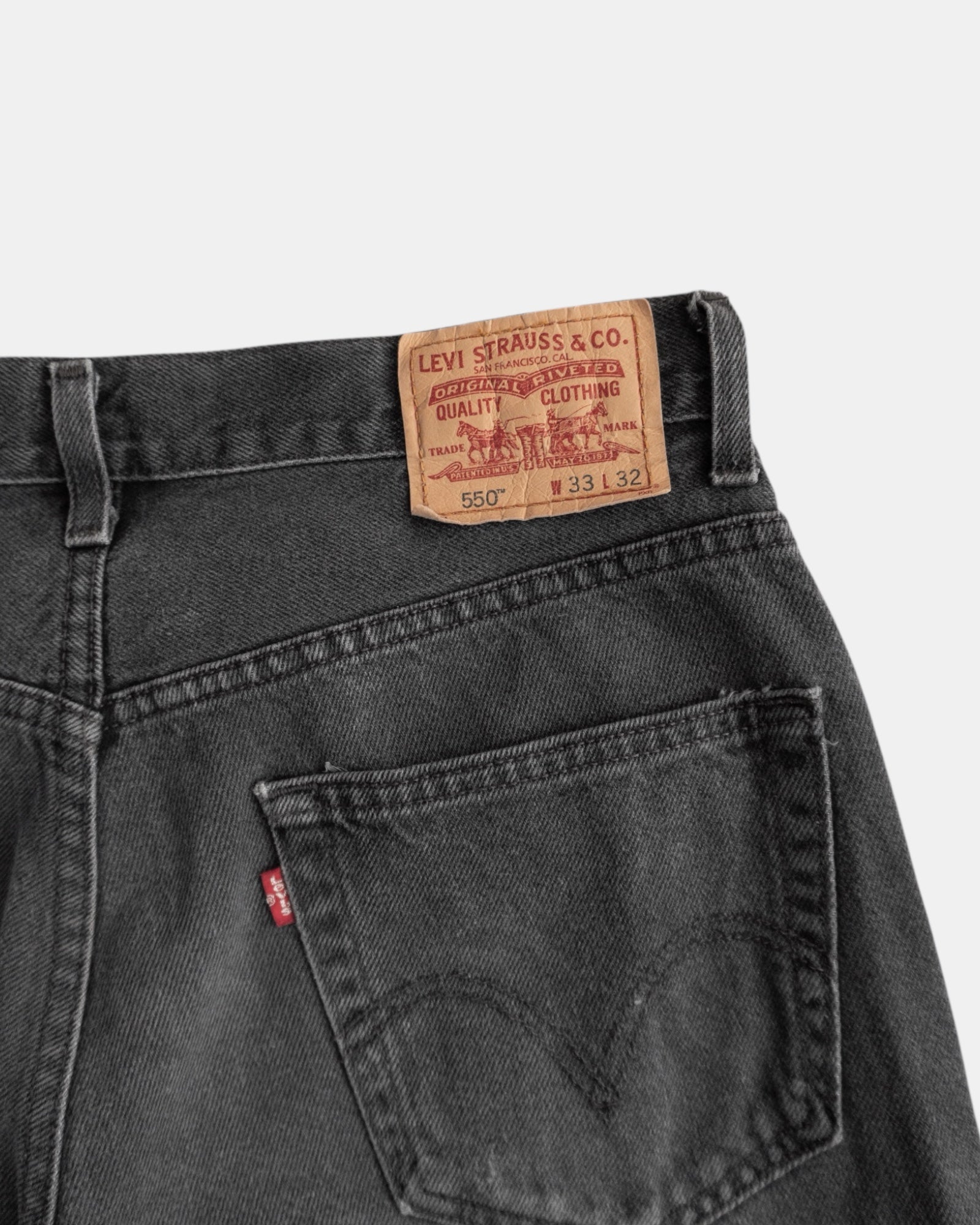 VINTAGE LEVIS 550 FADED PANTS - 33x32