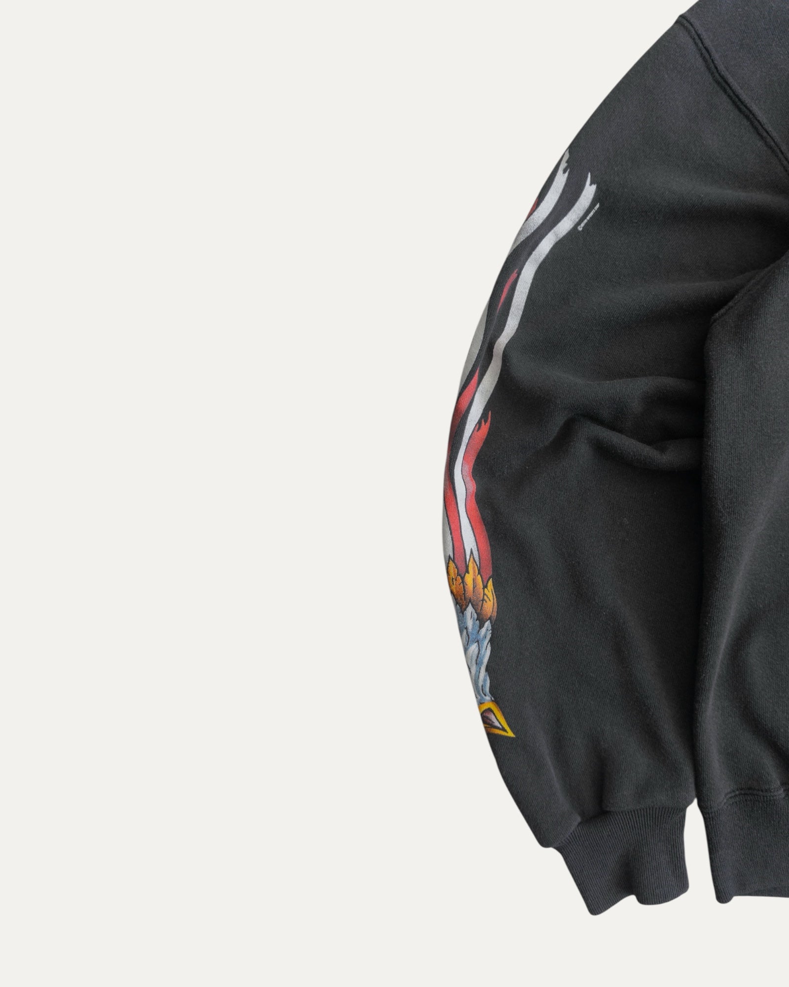 (BOXY M) VINTAGE EAGLE FLAMES LIKE HARLEY DAVIDSON HOODIE