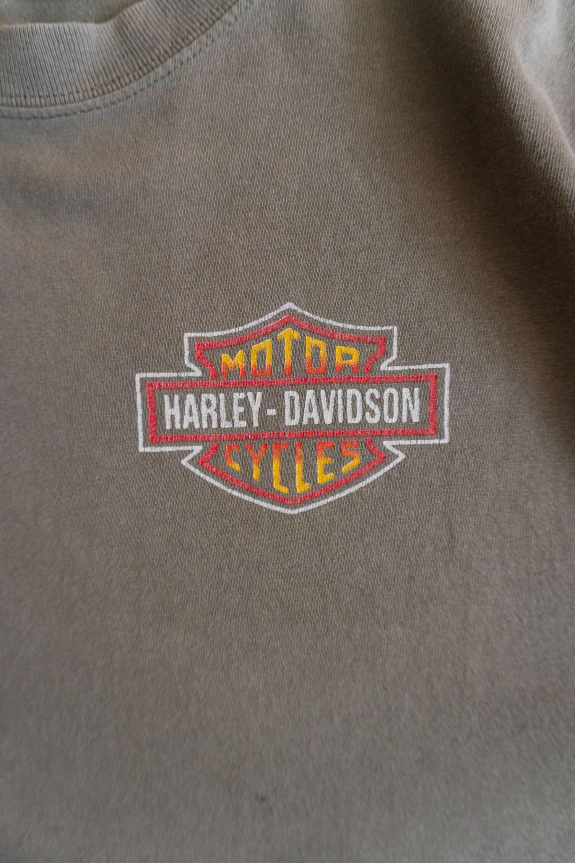 (XL) VINTAGE HARLEY DAVIDSON FLAMES TEE
