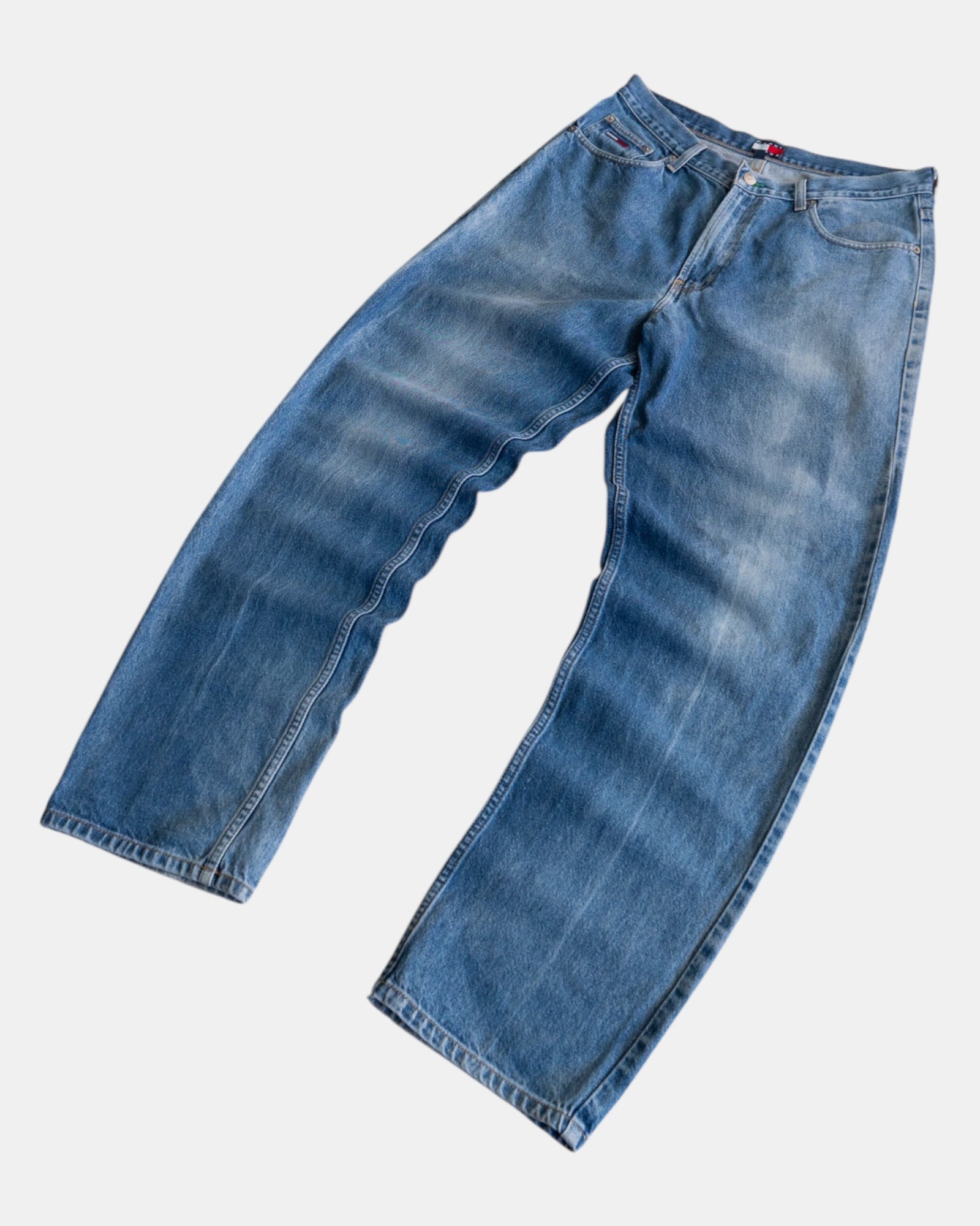 VINTAGE TOMMY HILFIGER AMAZING FADED PANTS - 34x34