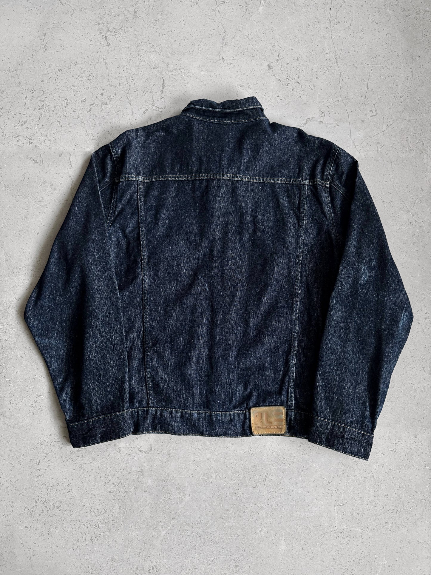 (L) VINTAGE POLO JEANS DENIM JACKET