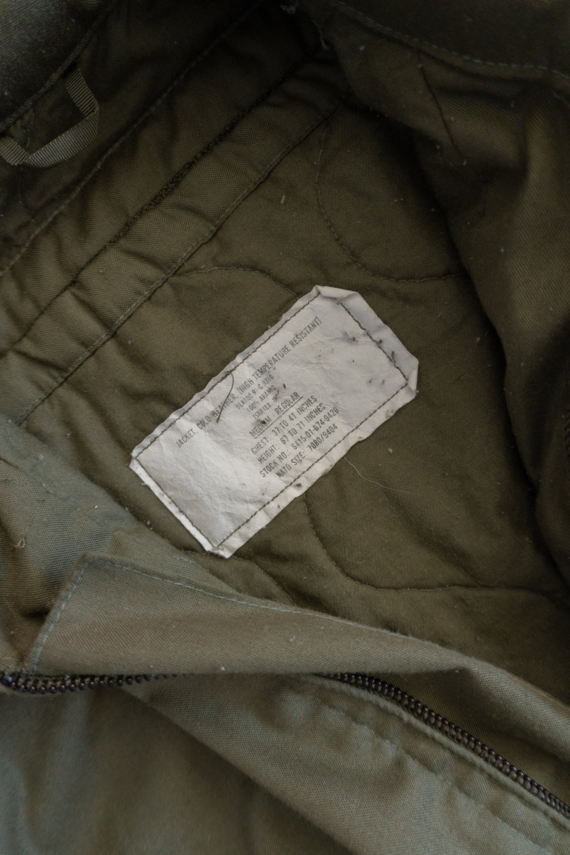 (M) 70’S VINTAGE CWU FLIGHT JACKET